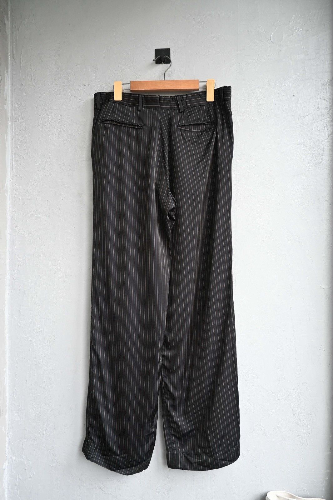 Dries Van Noten Dries Van Noten SS2015 wide leg viscose trousers Size US 32 / EU 48 - 3 Thumbnail