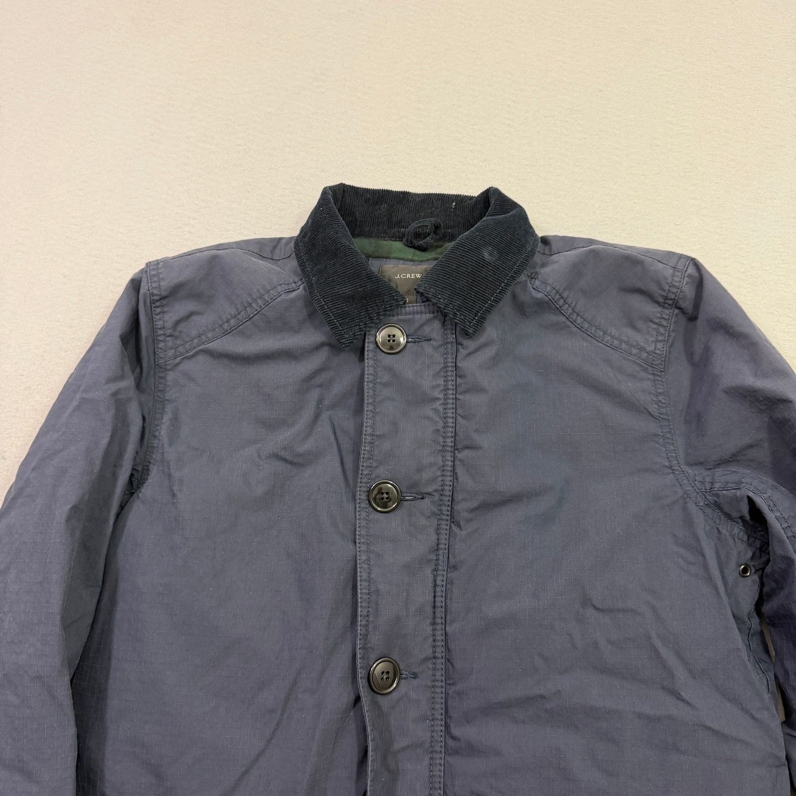 J.Crew J Crew Highland Skye Jacket Men's Small Navy Blue Corduroy Size US S / EU 44-46 / 1 - 2 Thumbnail