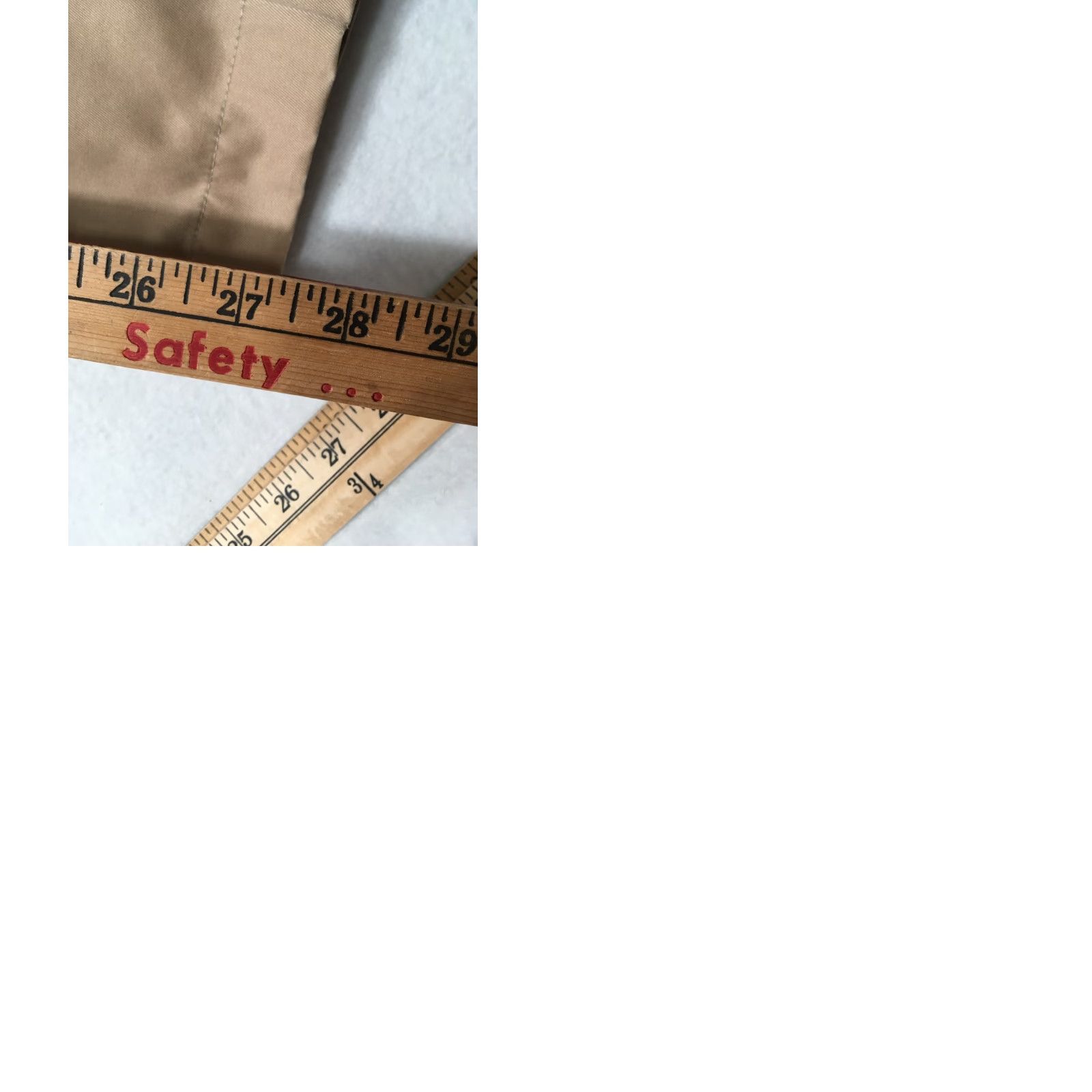 Brooks Brothers Brooks Brothers Clark Fit Advantage Chino Pants Mens 34x28 Beige Flat Front Regular Straight Belt Loops K Size US 34 / EU 50 - 9 Thumbnail