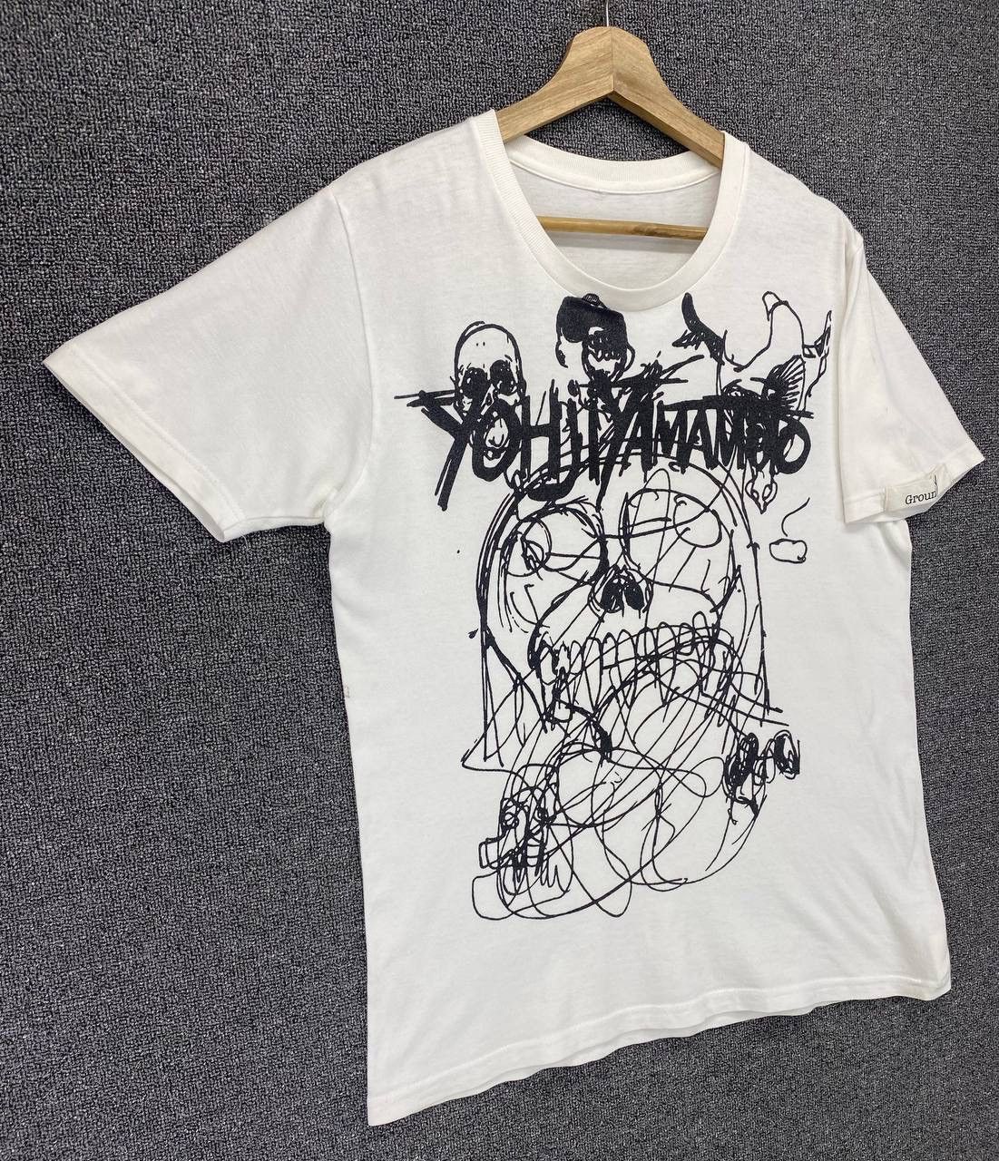 Yohji Yamamoto Vintage Yohji Yamamoto Punk Style Tee T Shirts Size US M / EU 48-50 / 2 - 2 Thumbnail