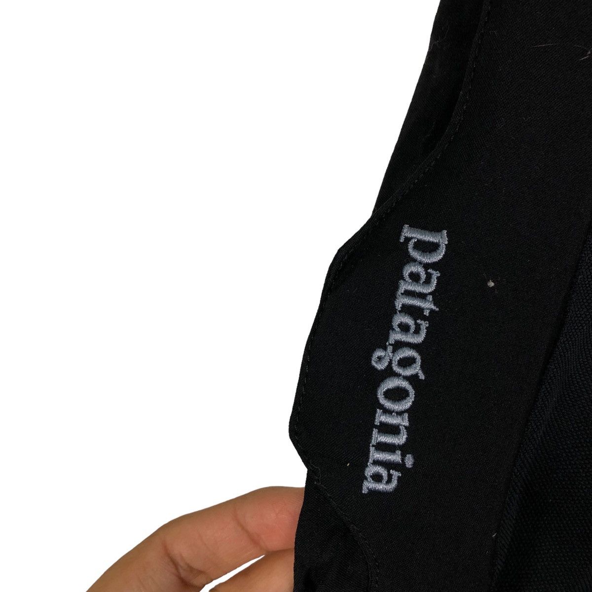 Japanese Brand 🔥Rich Black Cargo Pants Ski Multi Pocket Patagonia Ski Wear Size US 30 / EU 46 - 13 Thumbnail