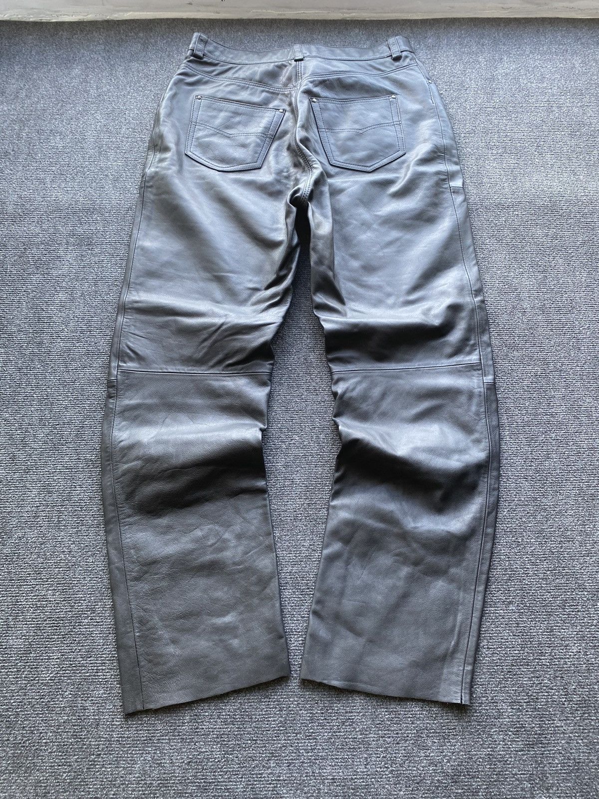 Dainese 🔥Dainese Racing Moto Leather Pants 32 rare mens punk Size US 32 / EU 48 - 13 Thumbnail