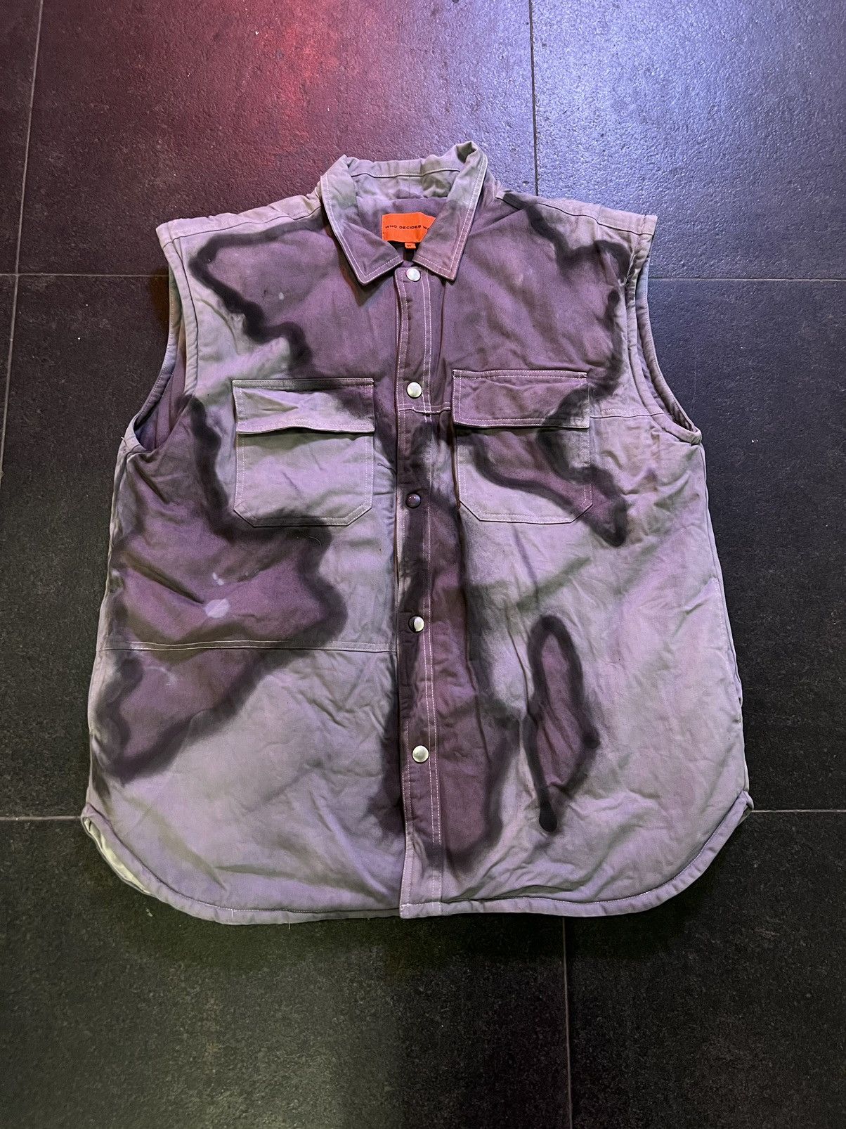 Who Decides War 1o1 sample puffer vest Size US XL / EU 56 / 4 - 1 Thumbnail