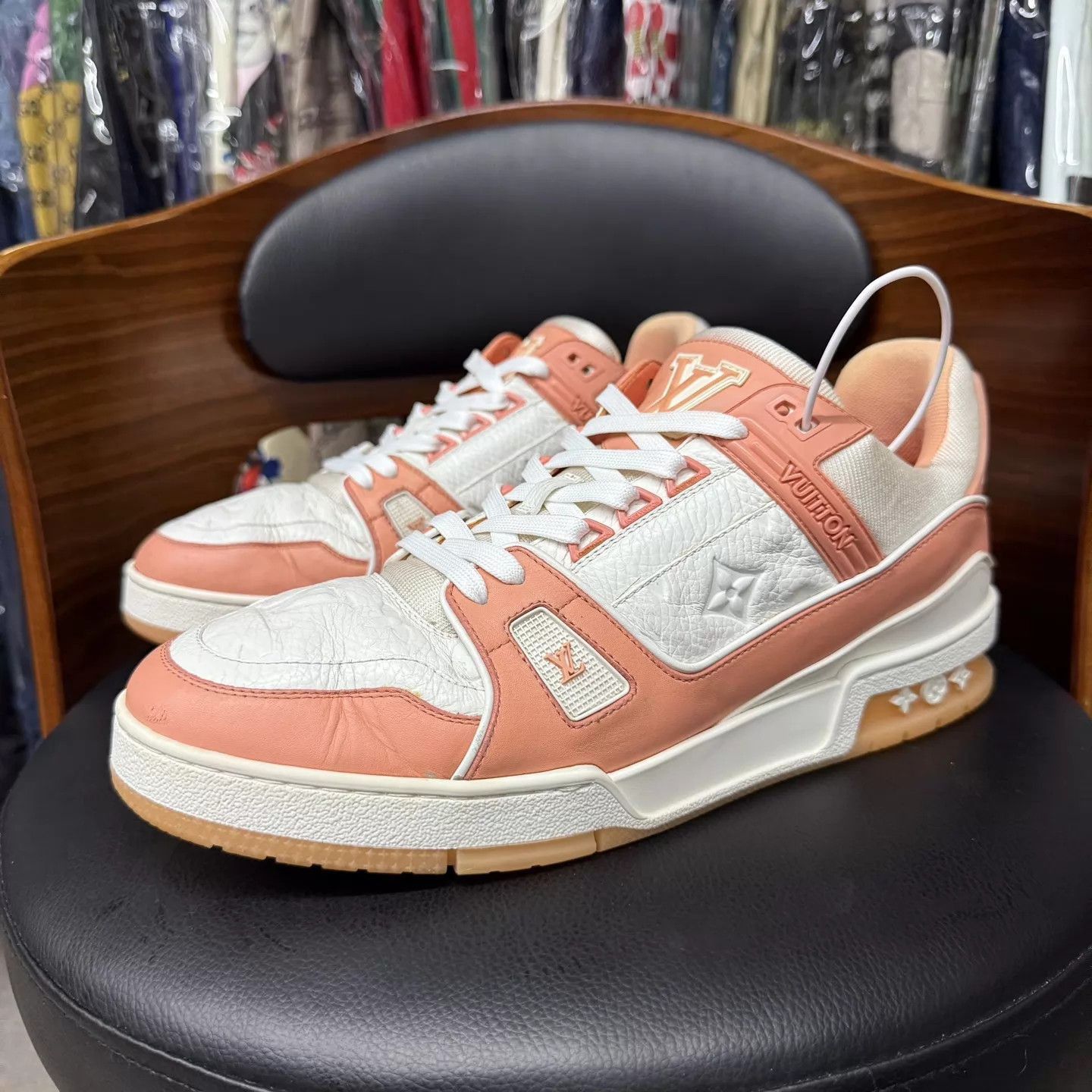 Louis Vuitton Pink Lowtop Sneakers Size 9.5 Size US 9.5 / EU 42-43 - 1 Thumbnail