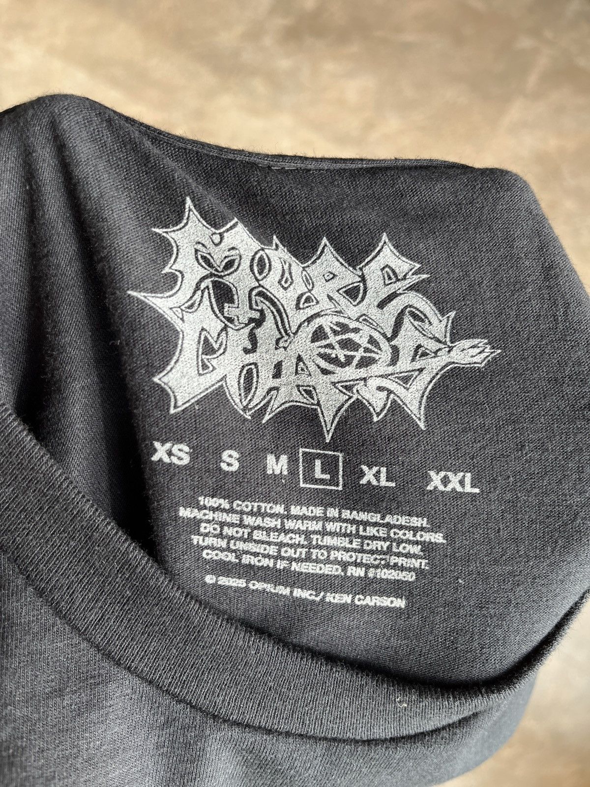 Ed Hardy × Ken Carson Ken Carson More Chaos Tee Shirt Size US L / EU 52-54 / 3 - 4 Thumbnail
