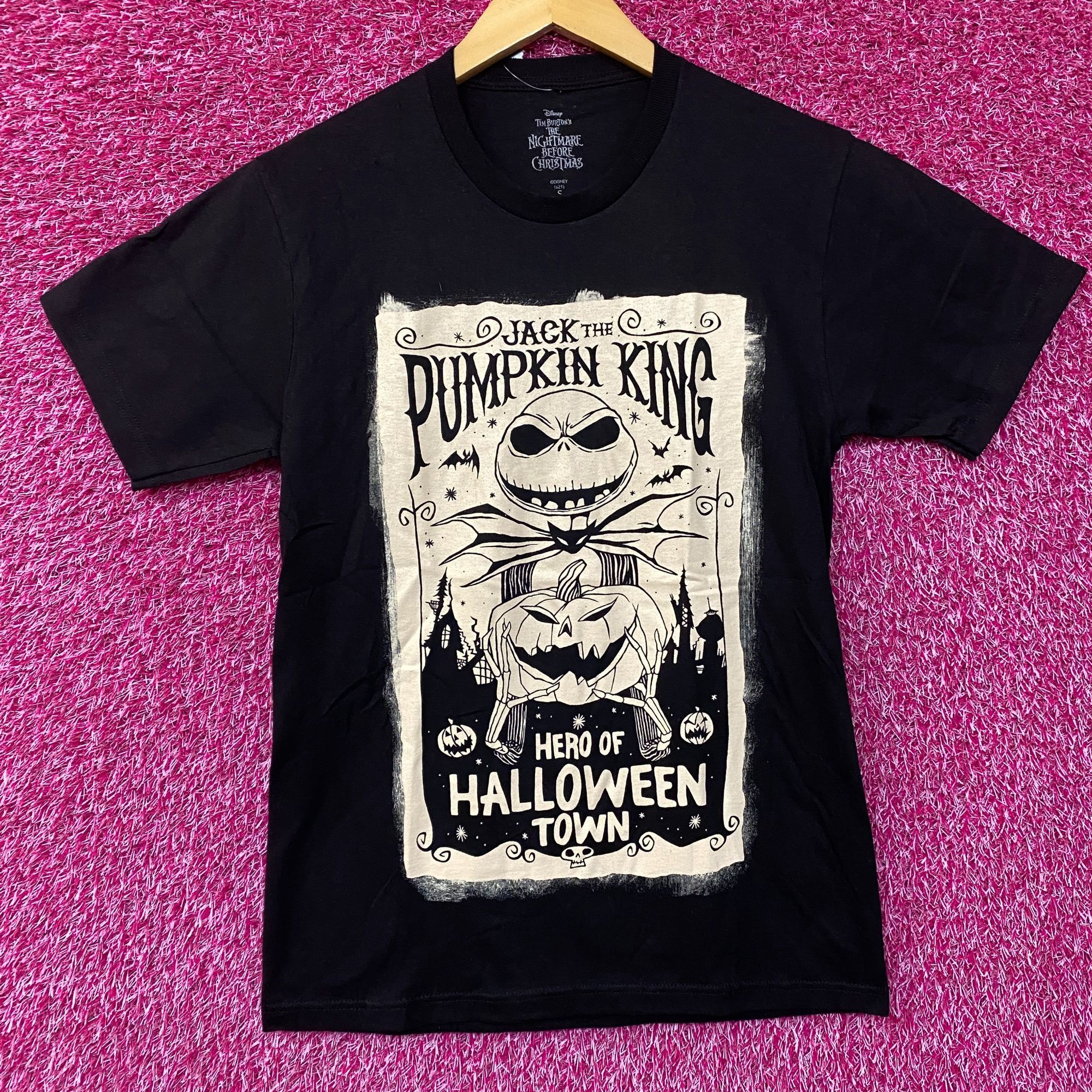 Disney Jack The Pumpkin King Hero Of Halloween Town Nightmare Befor Size US S / EU 44-46 / 1 - 1 Thumbnail