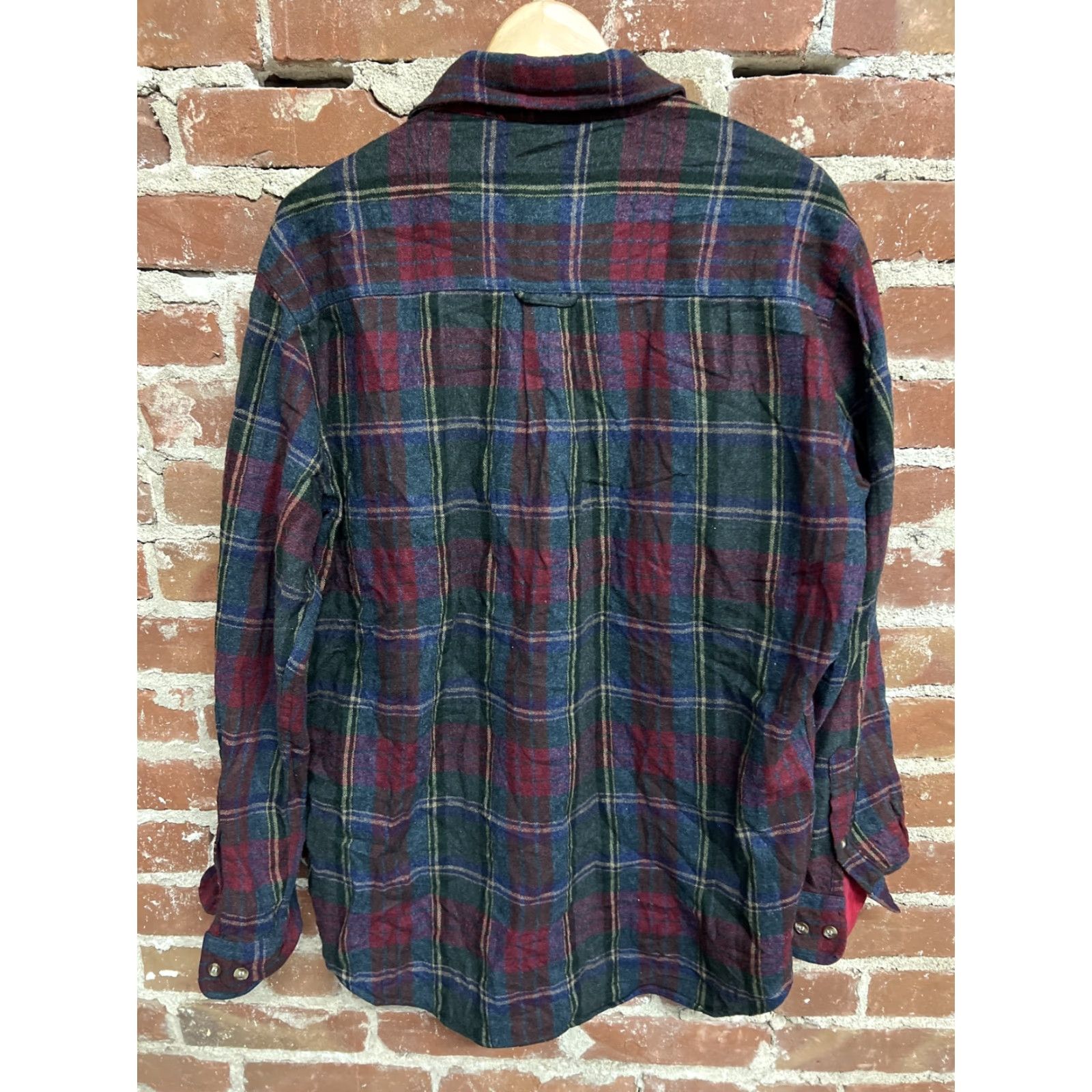 Roots Terramar Shirt Mens XL Tartan Plaid Flannel Button-Up Casual Grass Roots Collection Multicolor Cotton Blend Size US XL / EU 56 / 4 - 3 Thumbnail