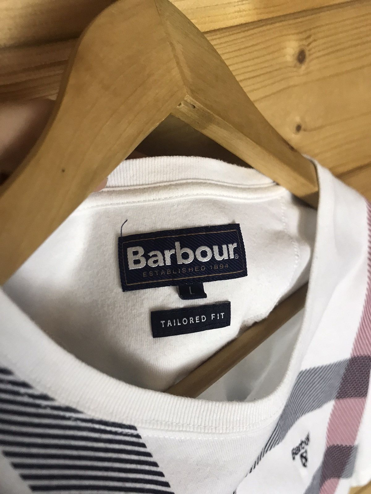 Barbour Barbour t-shirt Size US L / EU 52-54 / 3 - 5 Thumbnail