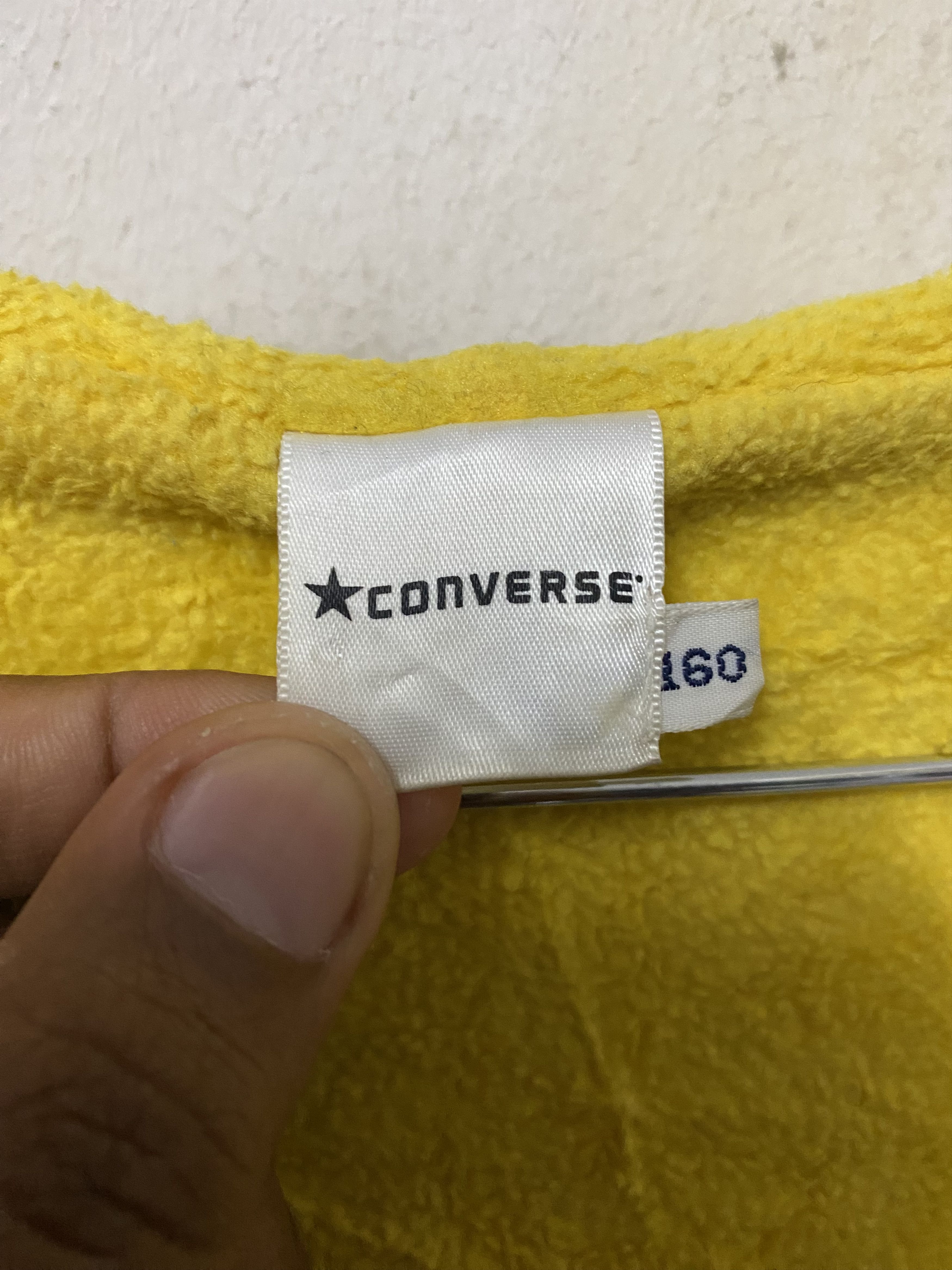 Converse Vtg Converse 1908 All Stars Fleece Windbreaker Bench Jacket Size US XL / EU 56 / 4 - 10 Thumbnail