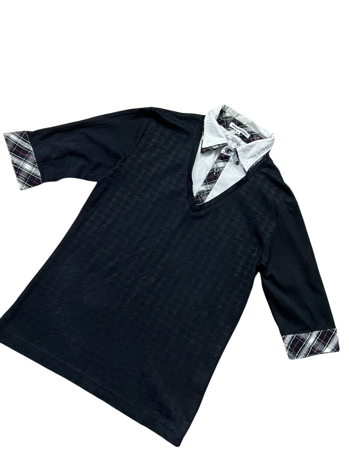 semanticdesign Semantic Design Punk Short Sleeve Very Rare Size US S / EU 44-46 / 1 - 1 Thumbnail