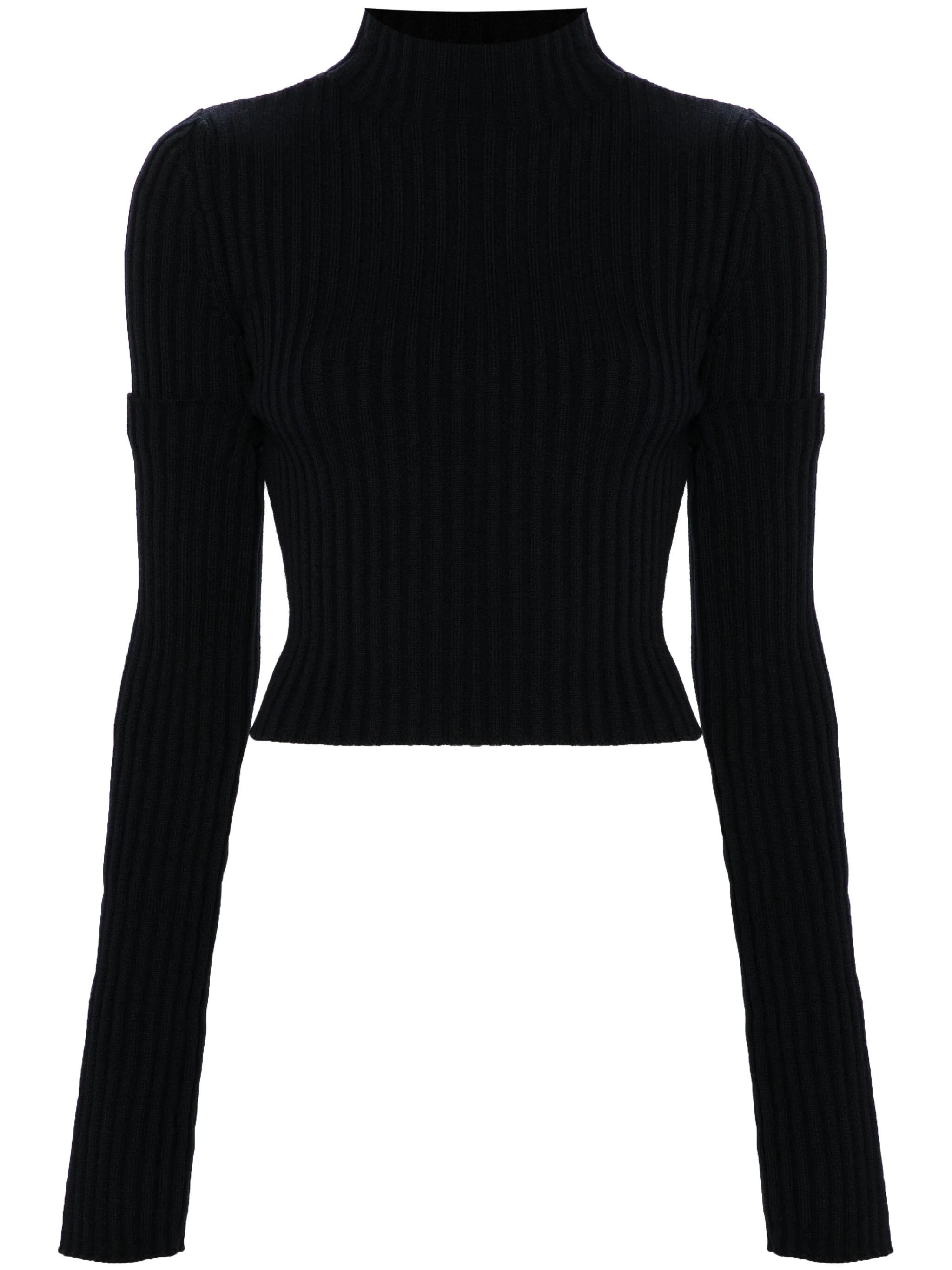 Balenciaga o1y0625 Turtleneck Sweater in Black Size M / US 6-8 / IT 42-44 - 1 Thumbnail