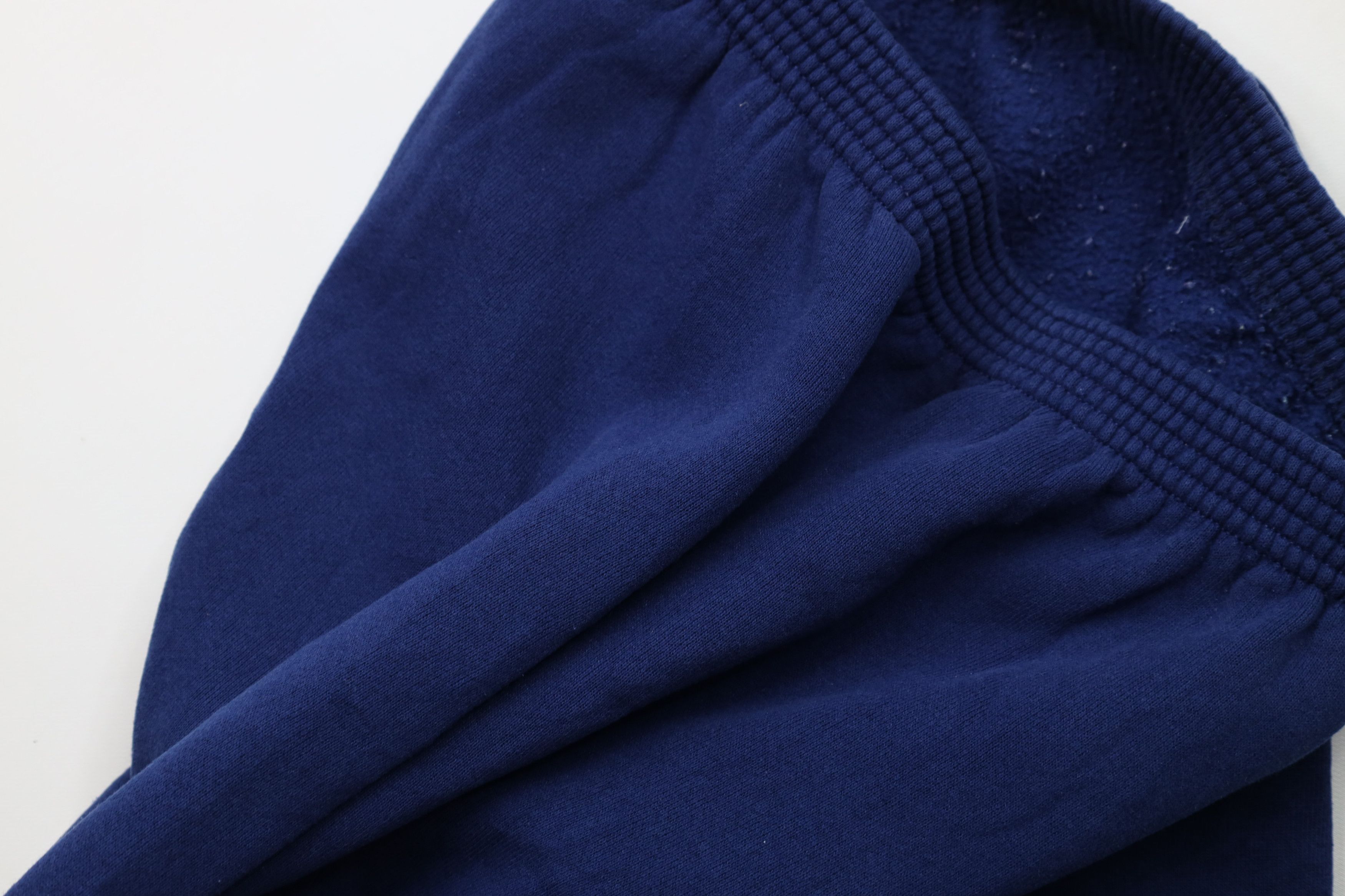 Vintage Vintage 90s Streetwear Blank Sweatpants Joggers Blue USA Size 26" / US 2 / IT 38 - 6 Thumbnail