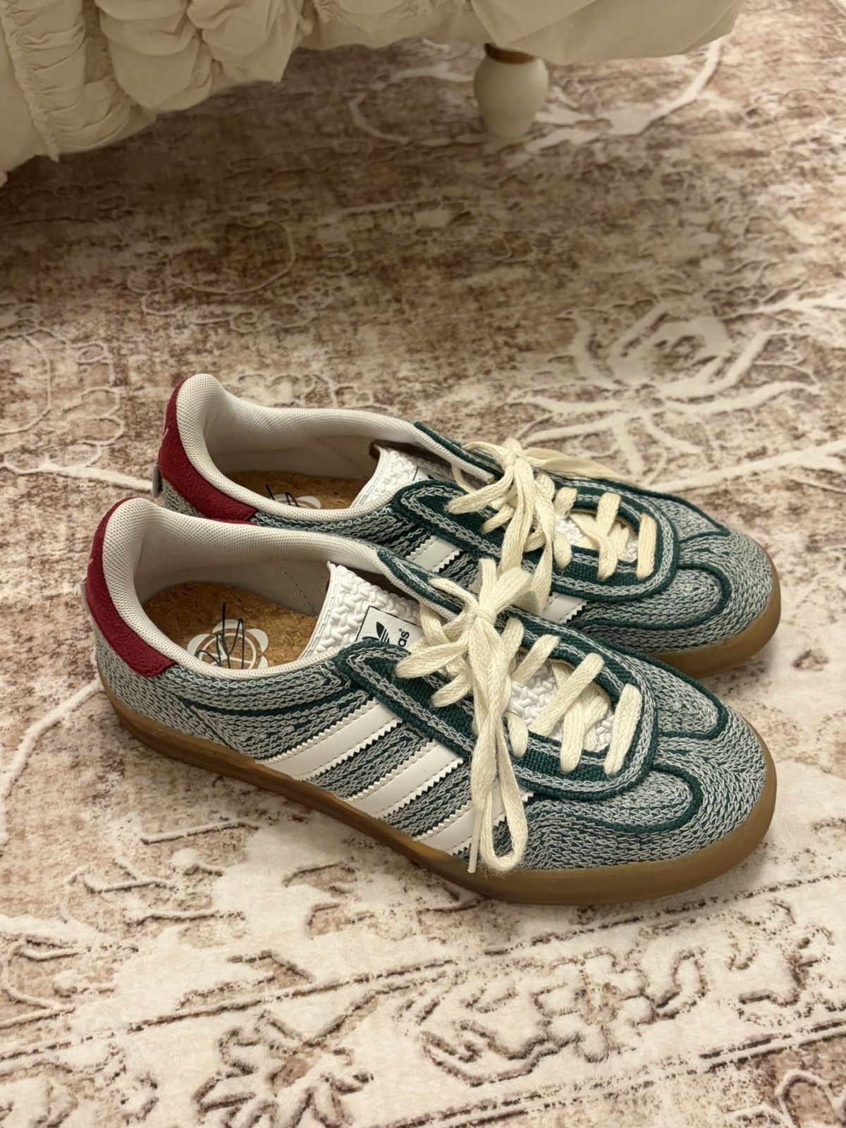 Other Adidas Gazelle Indoor Sean Wotherspoon hemp green Size US 5 / EU 37 - 1 Thumbnail