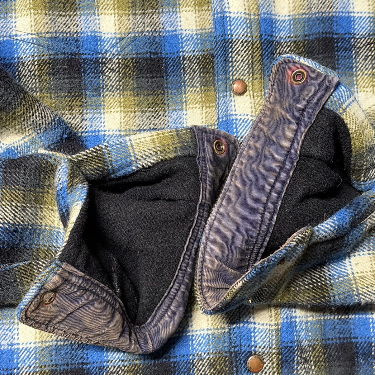 Quiksilver Vintage Quiksilver Quikjean Flannel Grunge Snap Y2K Large Size US L / EU 52-54 / 3 - 7 Thumbnail