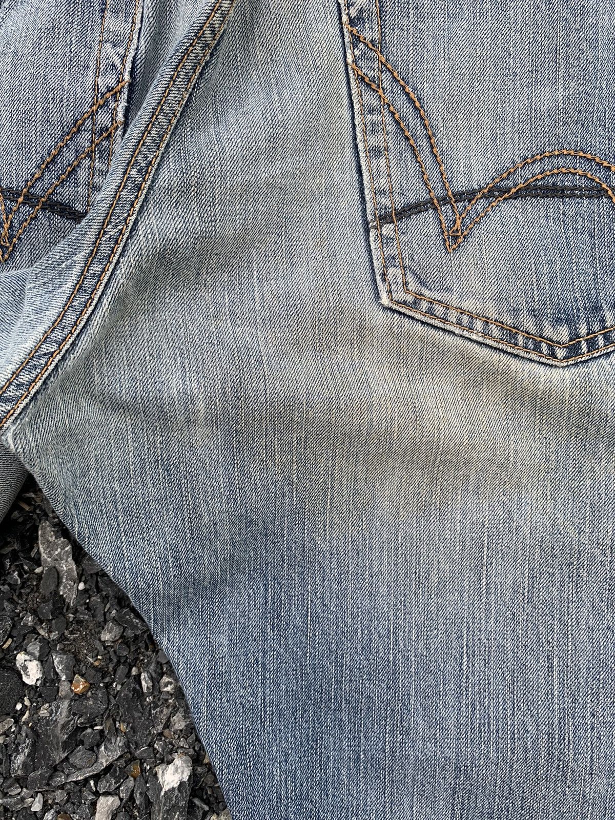 Other VINTAGE EDWIN 505V SELVEDGE FADED JAPANESE DISTRESSED DENIM Size US 38 / EU 54 - 23 Thumbnail