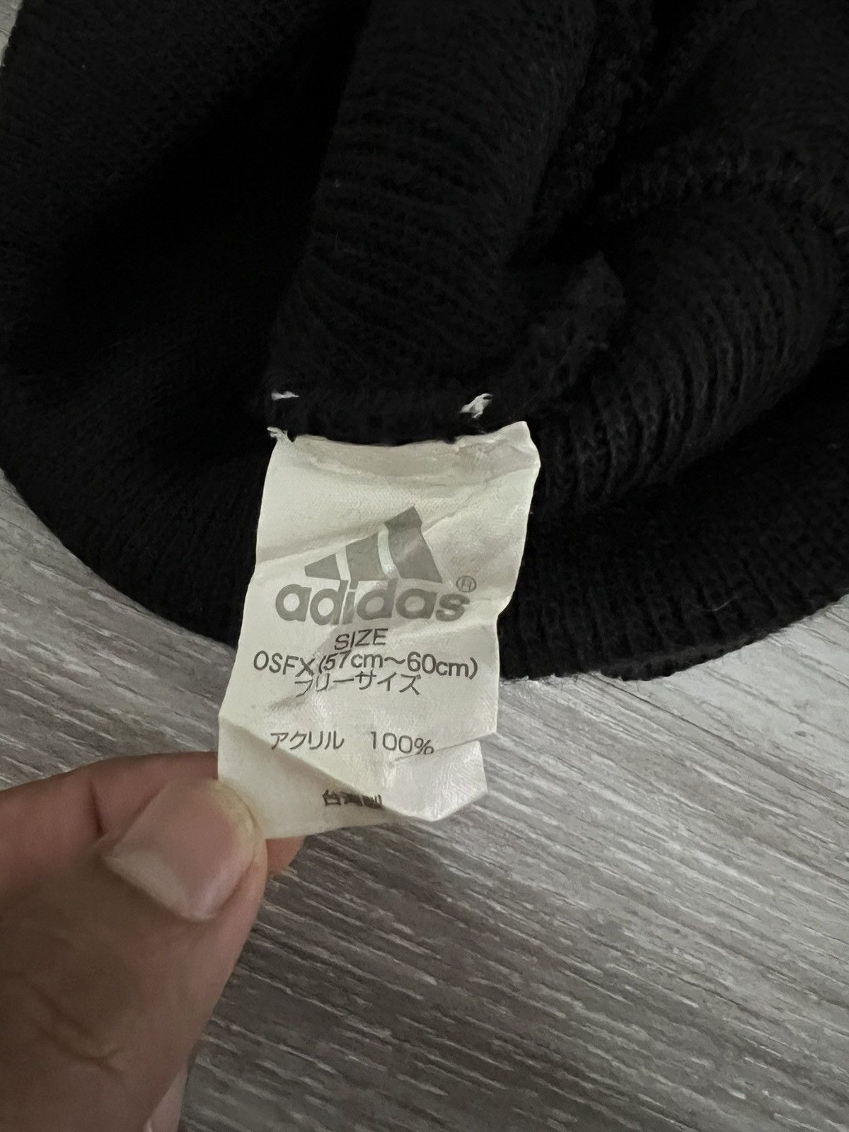 Adidas Adidas Spell Out Beanie Hat Size ONE SIZE - 6 Thumbnail