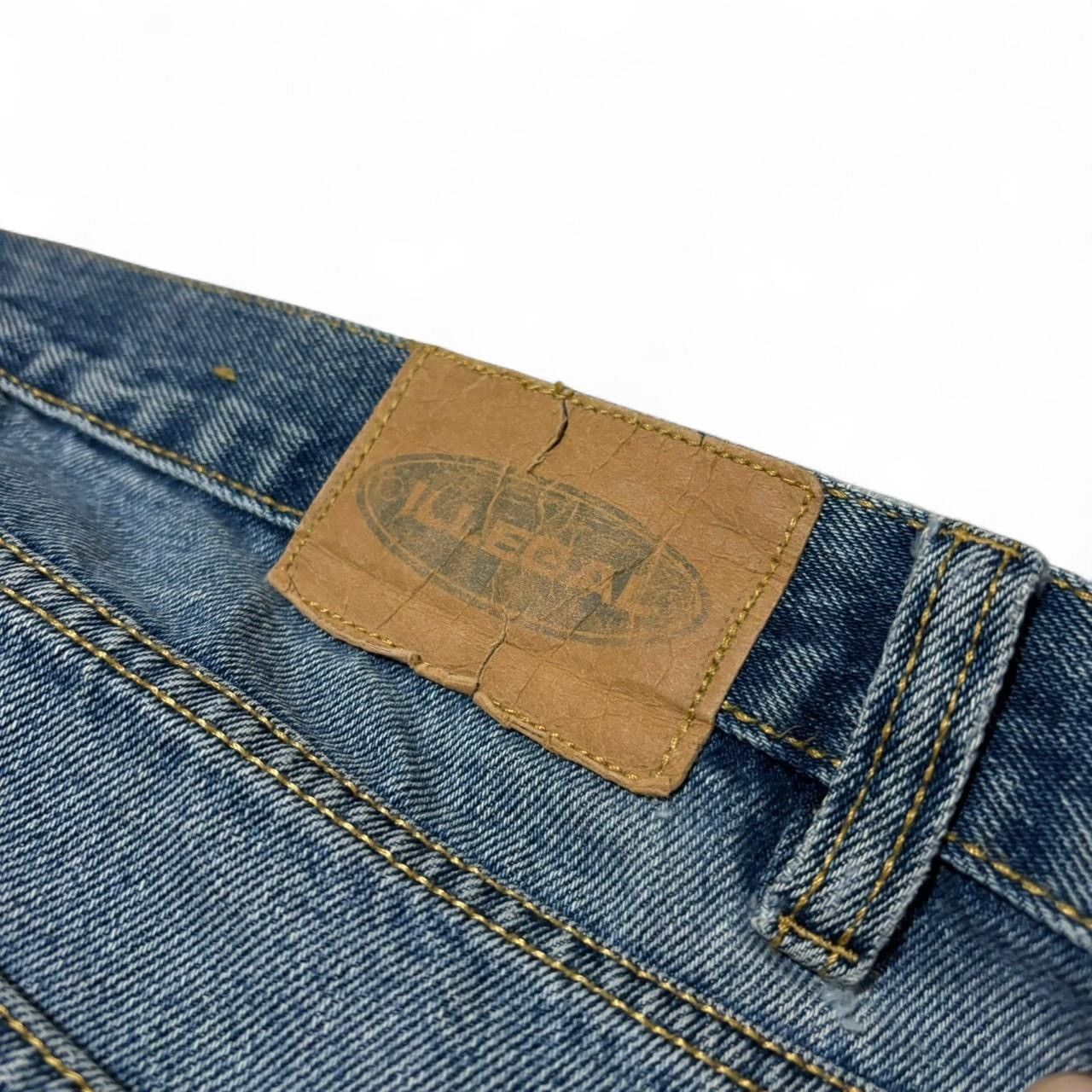 Vintage Vintage 00s Faded Blue Baggy Denim Jeans Size US 40 / EU 56 - 7 Thumbnail