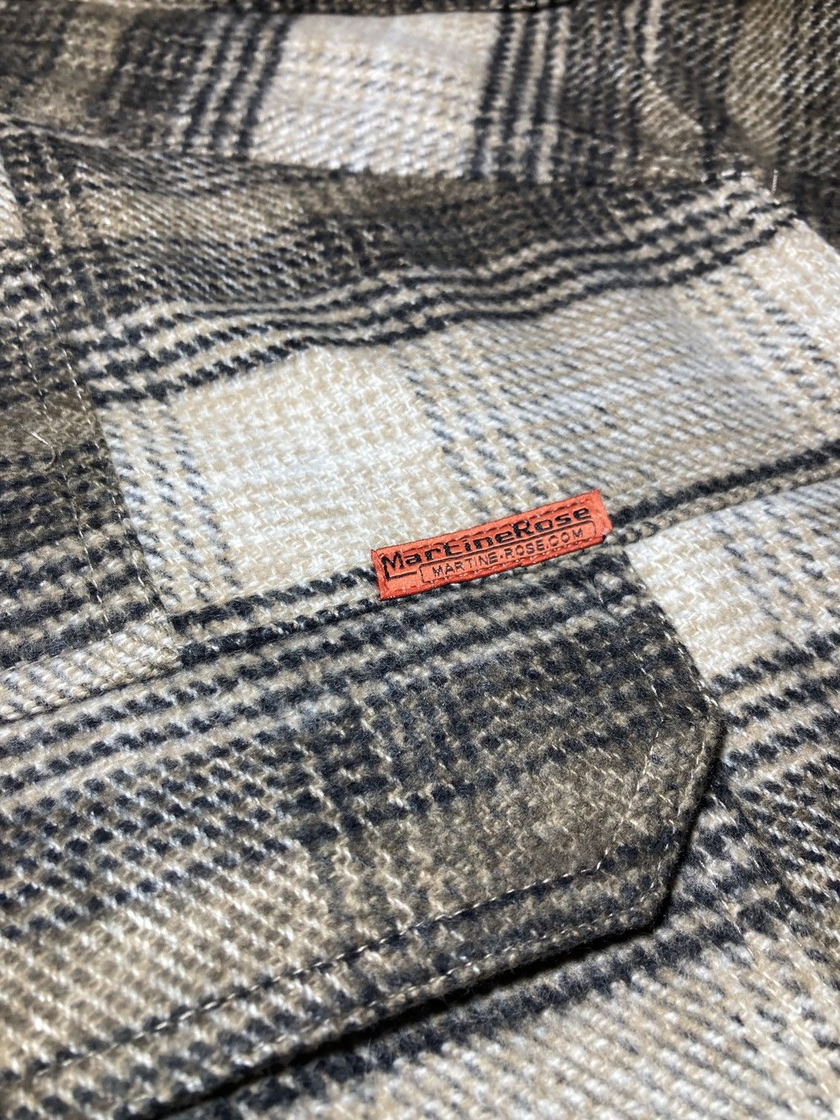 Martine Rose AW24 Martine Rose Blanket Wrap Shirt Flannel Military 2024 Size US M / EU 48-50 / 2 - 3 Thumbnail