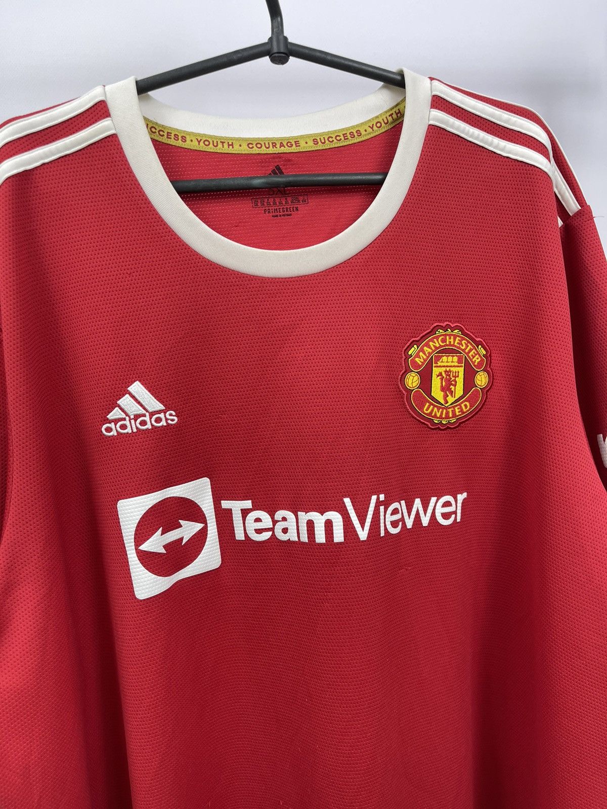 Adidas Manchester United football shirt 2021 - 2022 Adidas Size 3XL Size US XXL / EU 58 / 5 - 3 Thumbnail