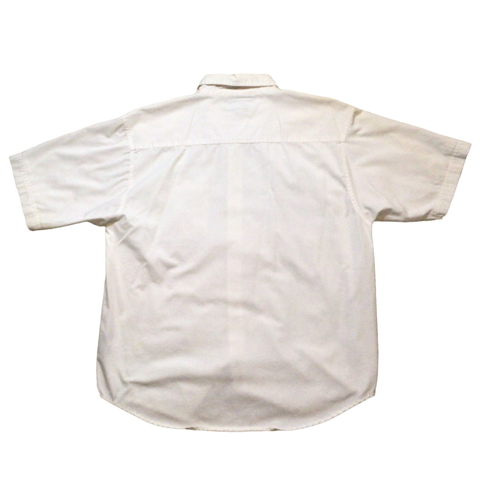 The Unbranded Brand Chevron Western California White Oil Gas Collar Polo Shirt L Size US L / EU 52-54 / 3 - 2 Thumbnail
