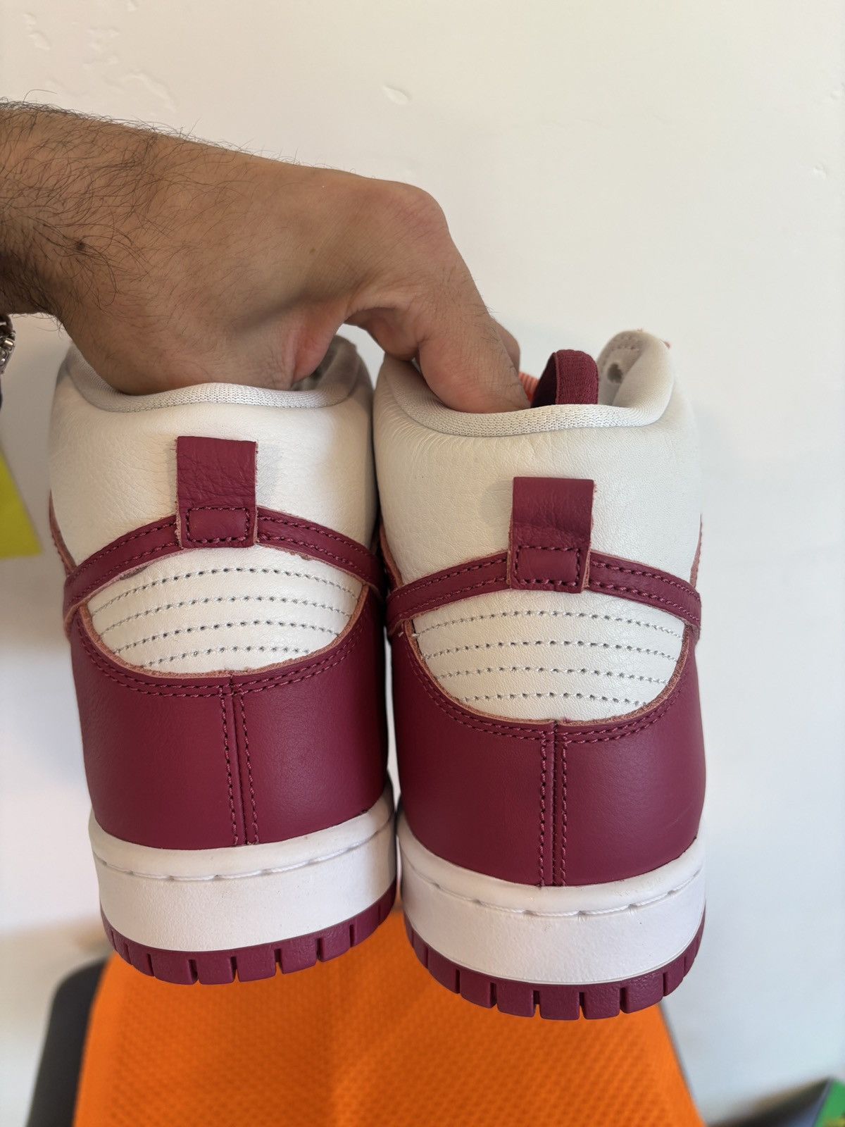 Nike Nike SB Dunk High Orange Label Sweet Beet Size US 9 / EU 42 - 7 Thumbnail
