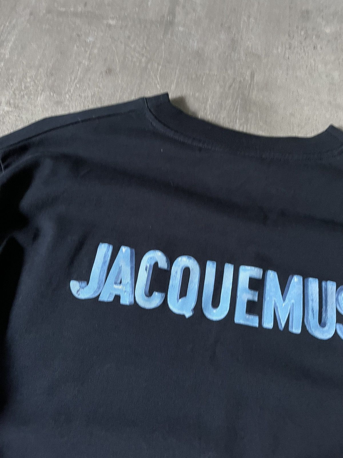 Jacquemus Jacquemus navy long sleeve big logo Size US M / EU 48-50 / 2 - 3 Thumbnail