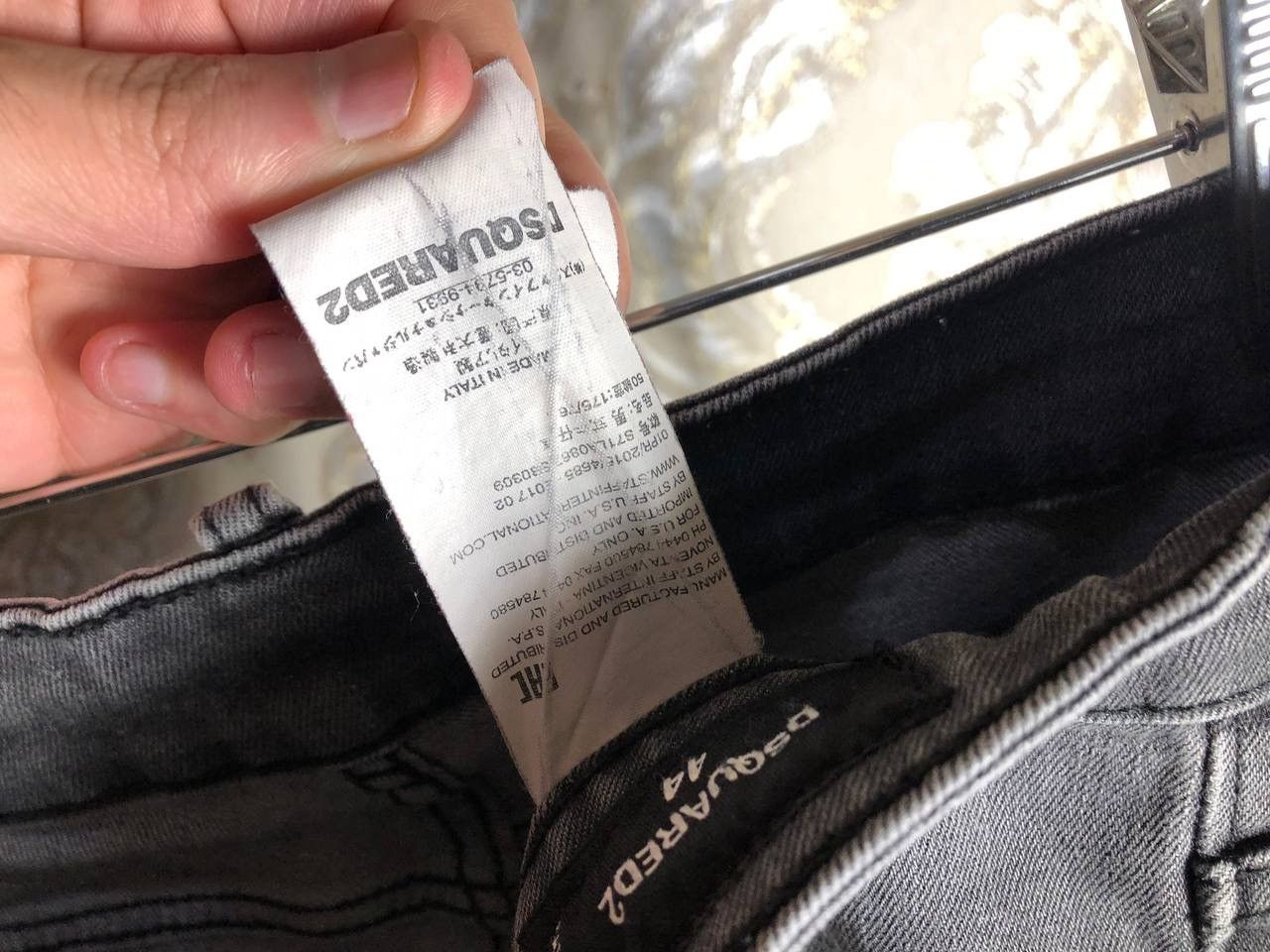 Dsquared2 × Vintage VERY RARE DSQUARED2 DENIM JEANS ITALIAN DESIGNER LUXURY Y2K Size US 31 - 6 Thumbnail