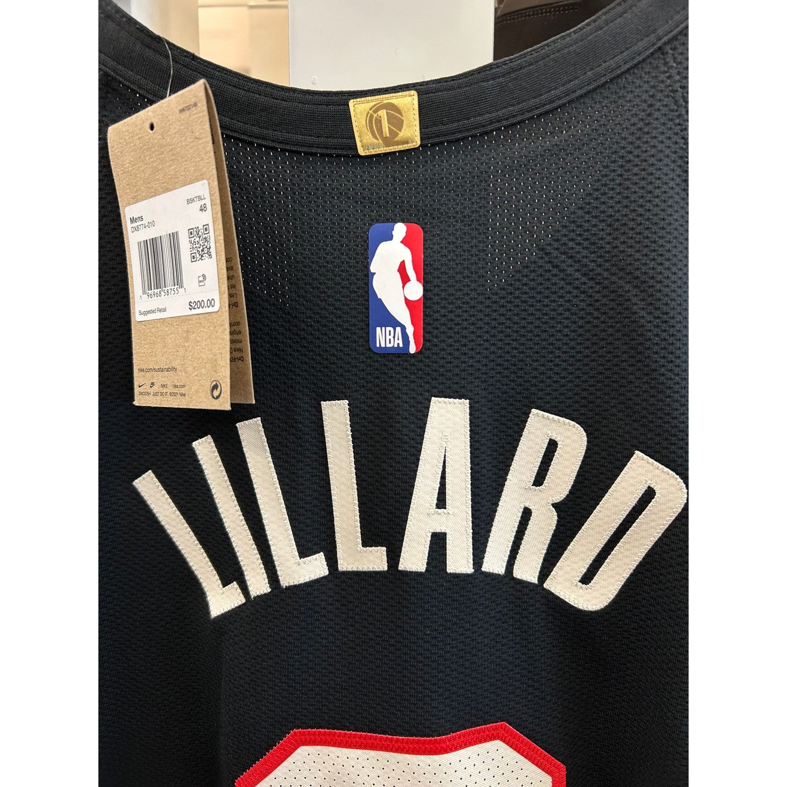 Nike Portland Trail Blazers "Rip City" City jersey Lillard L Size US L / EU 52-54 / 3 - 2 Thumbnail