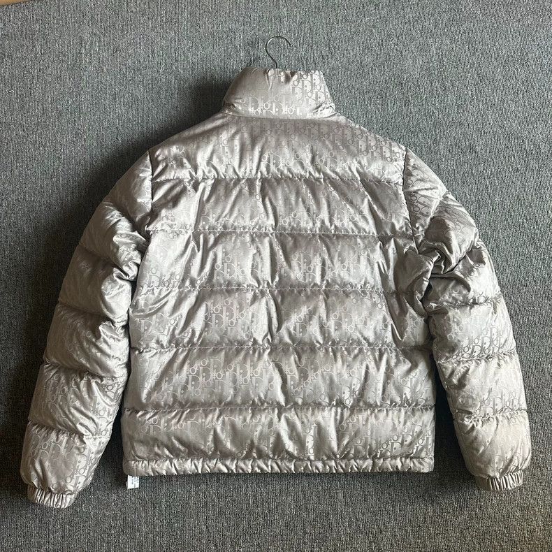 Dior DiorSilver dark pattern full print logo down jacket 2503-Ne Size US M / EU 48-50 / 2 - 2 Thumbnail