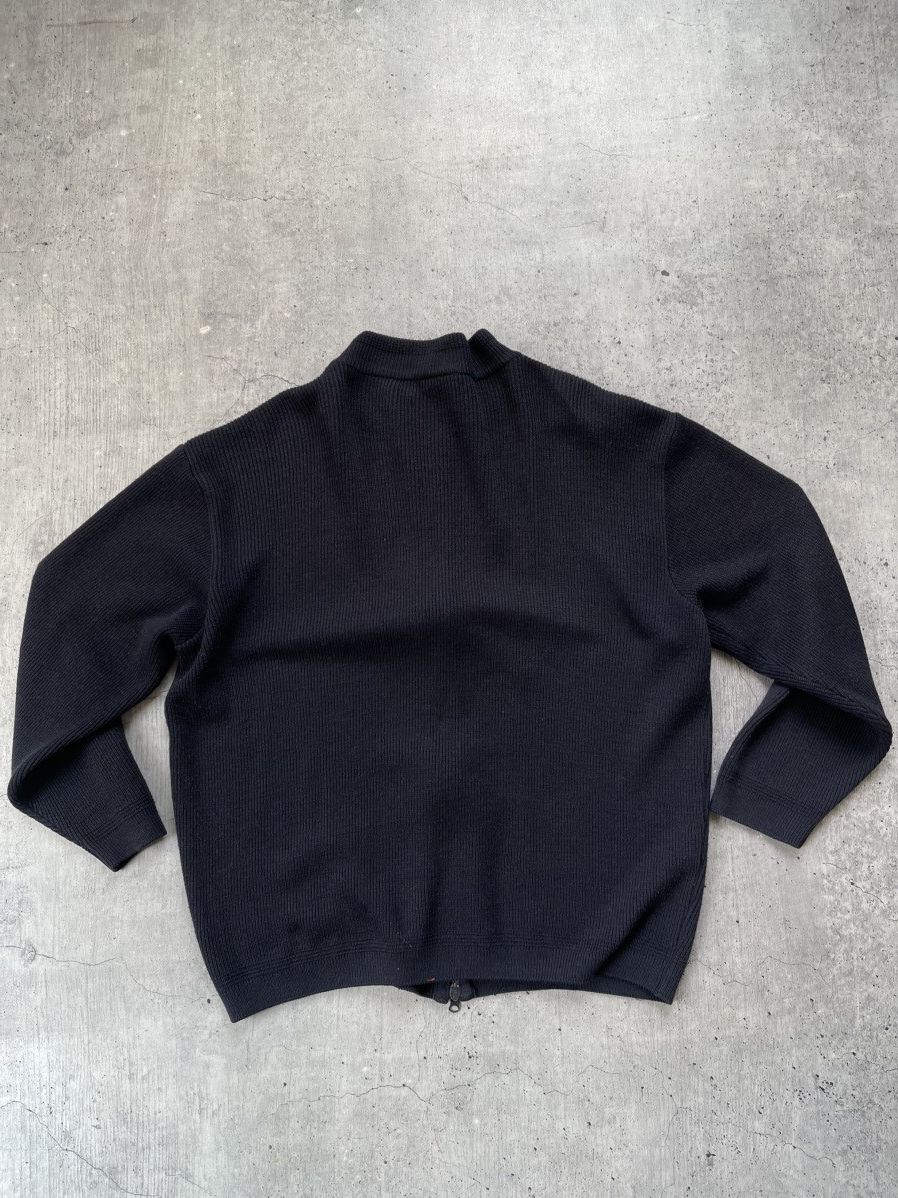 Lacoste Lacoste Sweater Full Zip Cotton Track Jacket Logo Black Size US XXL / EU 58 / 5 - 7 Thumbnail