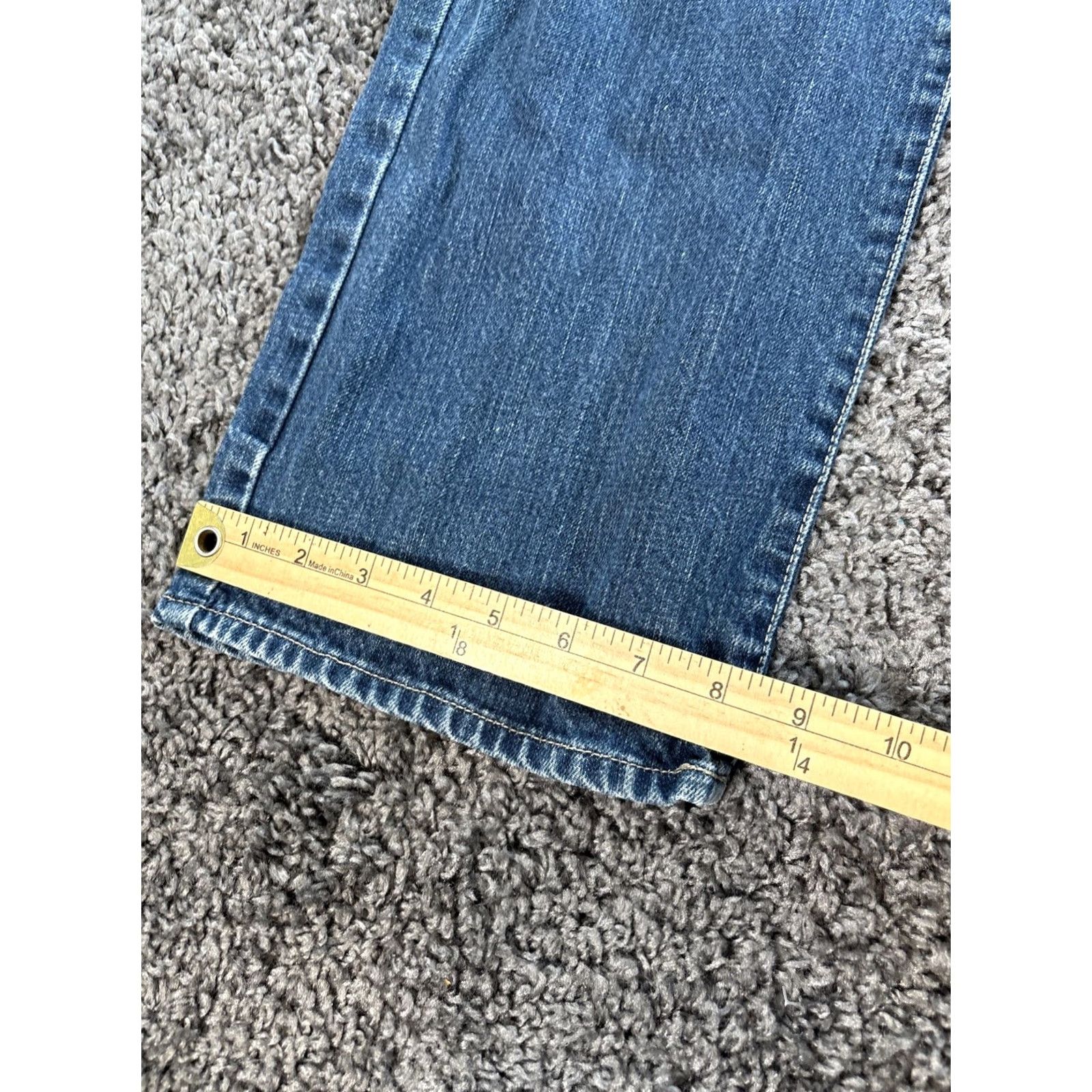 Calvin Klein VINTAGE Calvin Klein Jeans 36x32 Denim Straight 5-Pocket Logo Blue 90s Mens Size US 36 / EU 52 - 3 Thumbnail