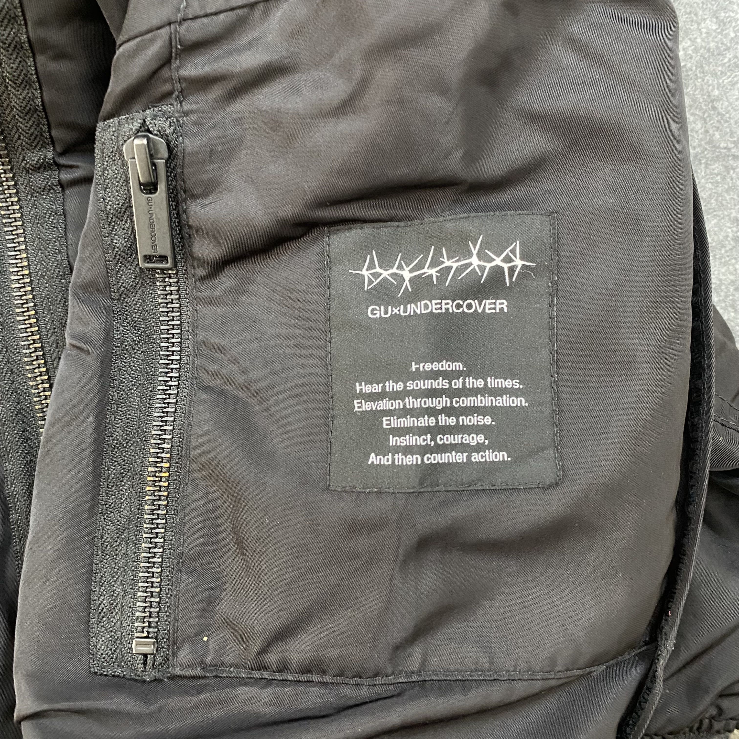 Undercover VINTAGE GU X UNDERCOVER 150 SIZE JACKET-J556 Size US S / EU 44-46 / 1 - 12 Thumbnail