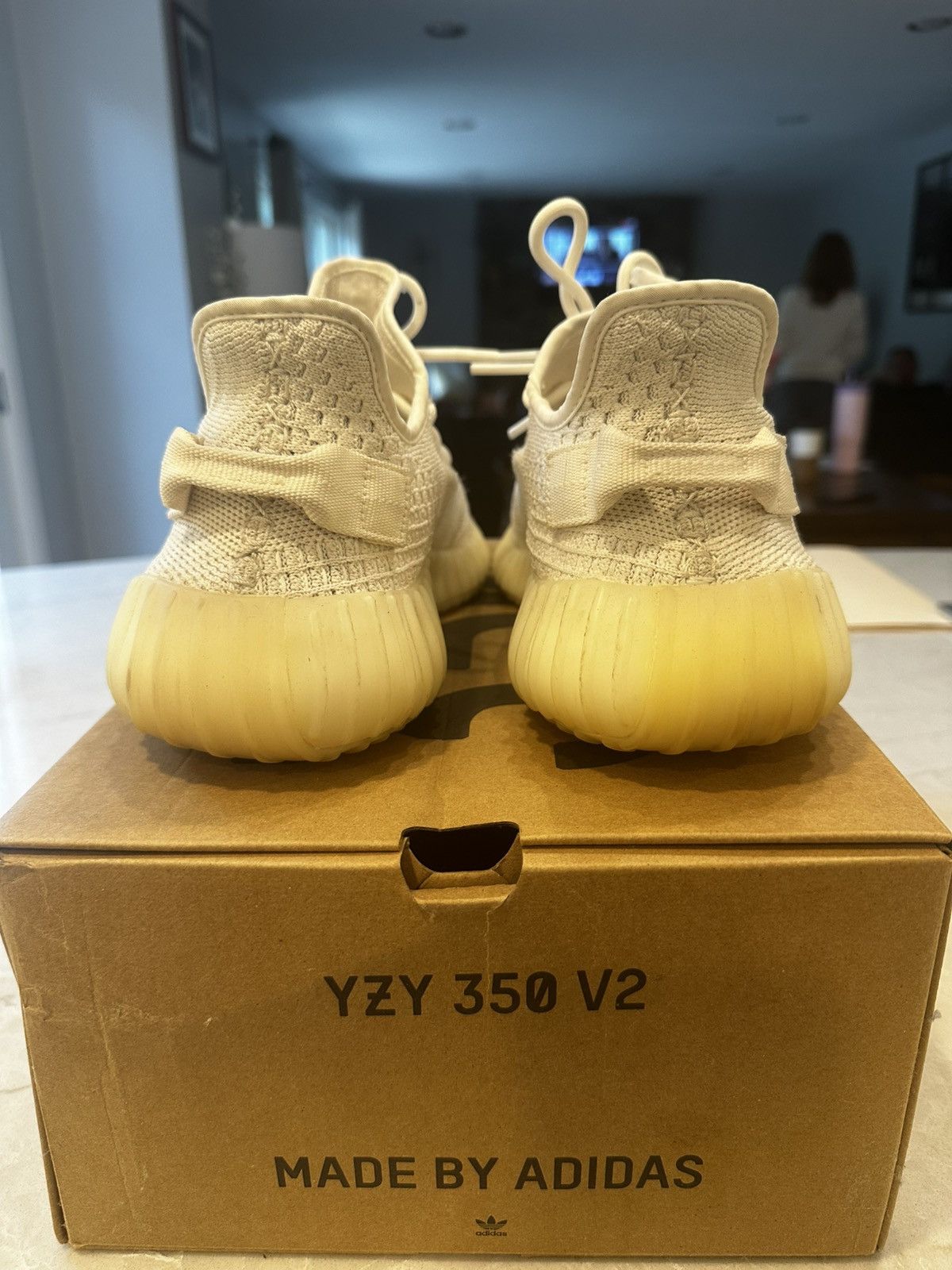 Adidas Yeezy Boost 350 V2 Bone Size US 11 / EU 44 - 6 Thumbnail