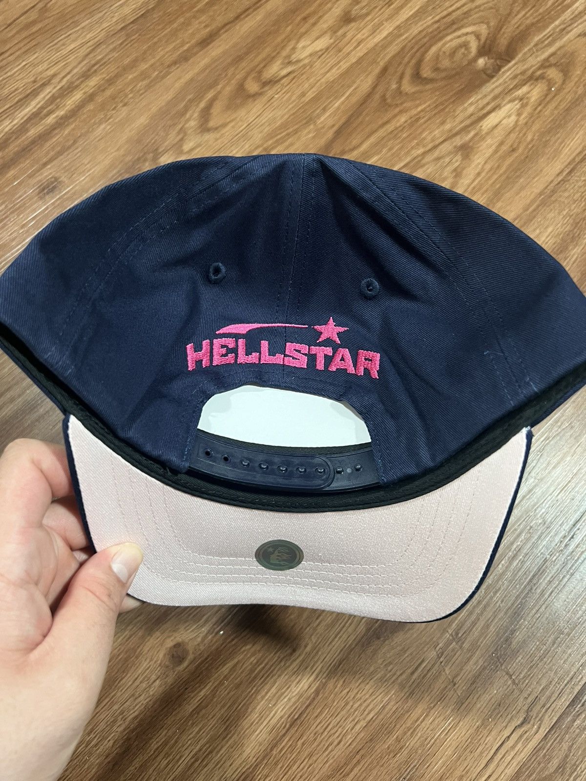 Designer × HELLSTAR Hellstar Navy SnapBack Logo Size ONE SIZE - 2 Thumbnail