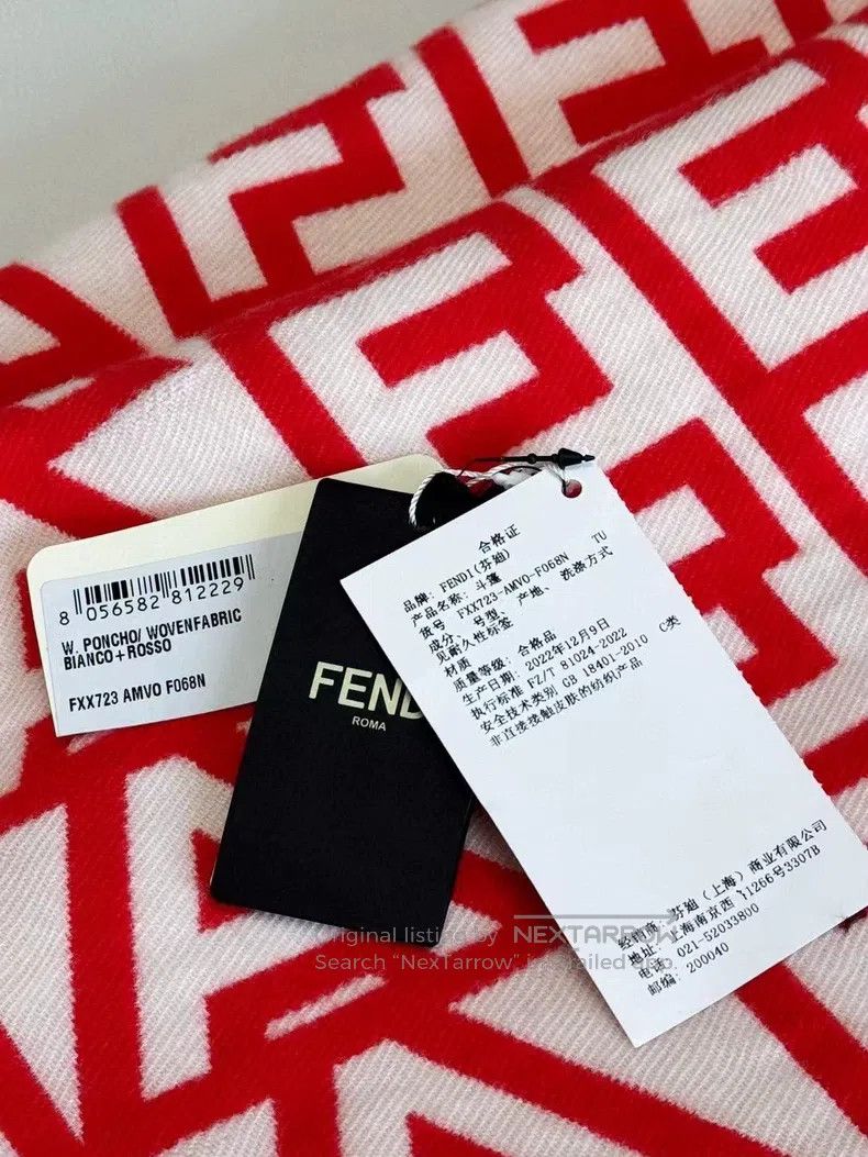 Fendi Fendi size 130*134 cm SS23 Spring Festival Limited Edition Size ONE SIZE - 9 Thumbnail