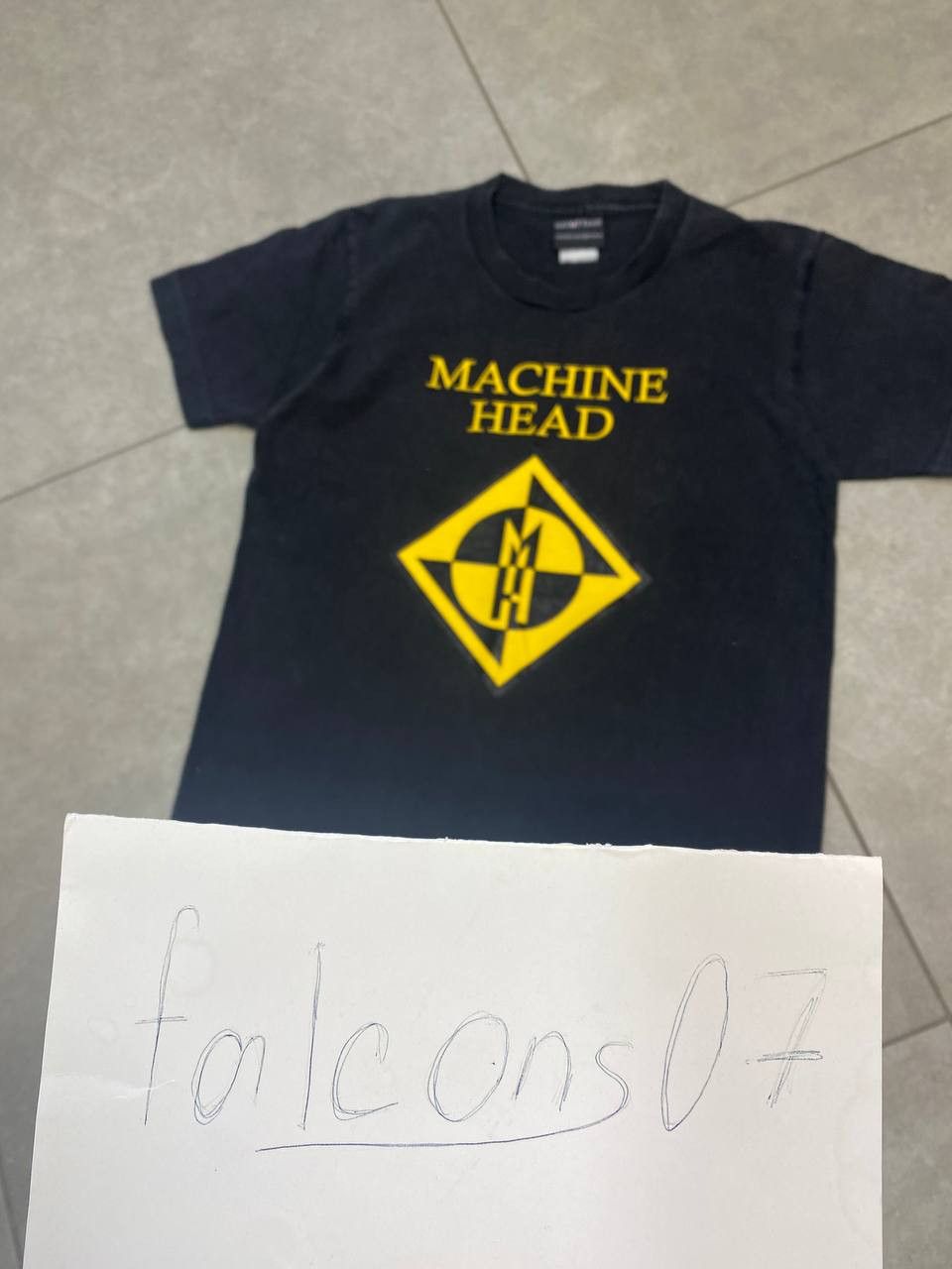 Band Tees Vintage Machine Head Single Stitch 90s Wall of Fame T-Shirt Size US XS / EU 42 / 0 - 2 Thumbnail