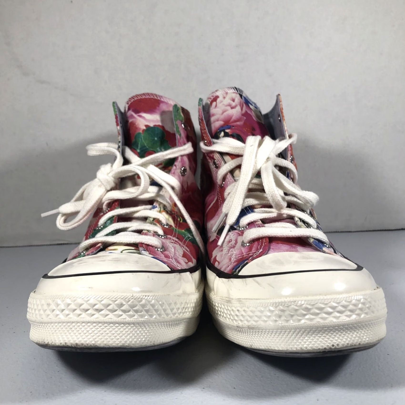 Converse Converse Chuck Taylor Heart of the City Paris Pink Floral Womens 11.5 High Top Sneaker Size US 12 / IT 42 - 2 Thumbnail