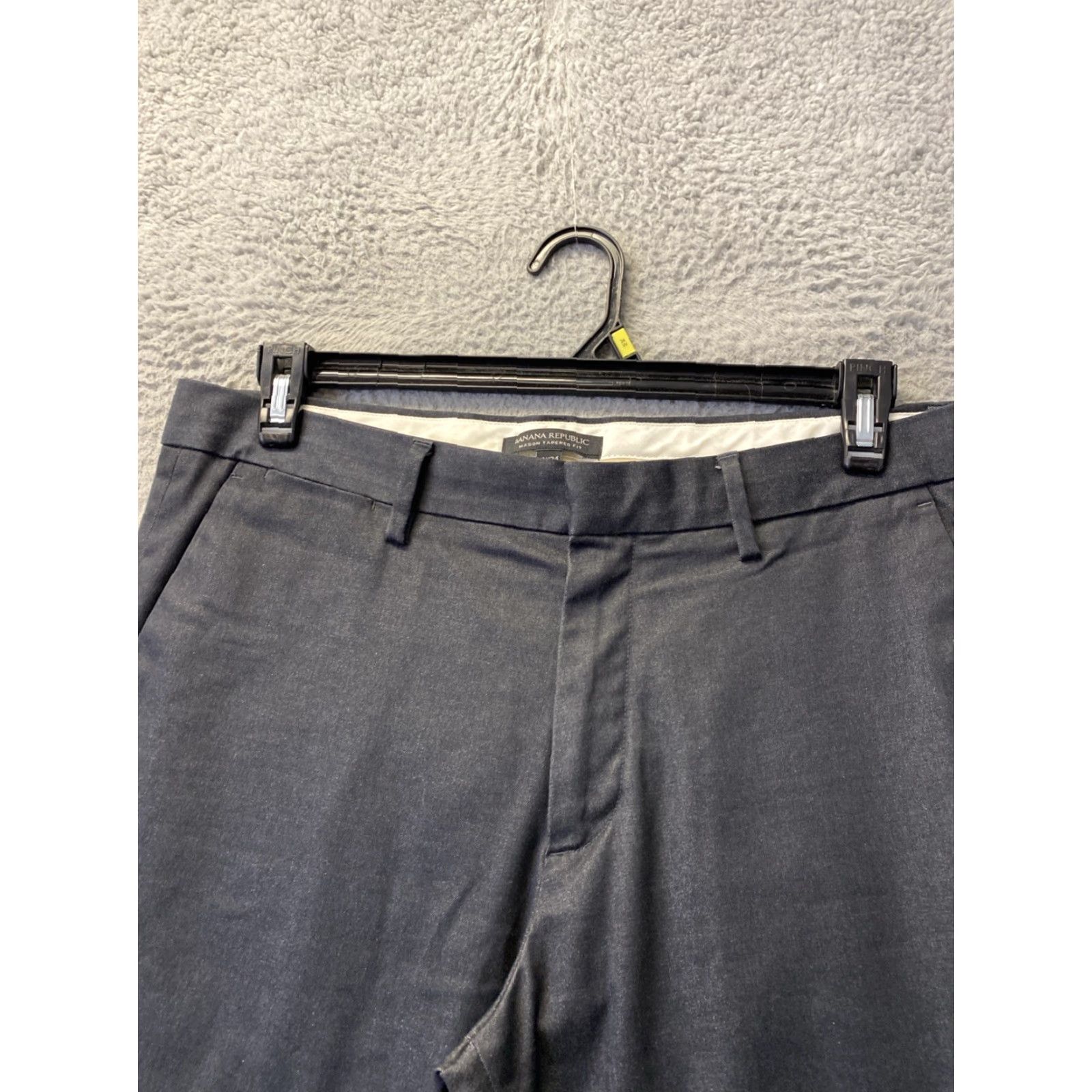 Banana Republic Banana Republic Chino Pants Men 33x34 Dark Gray Regular Fit Straight Leg /0652 Size US 33 - 2 Thumbnail