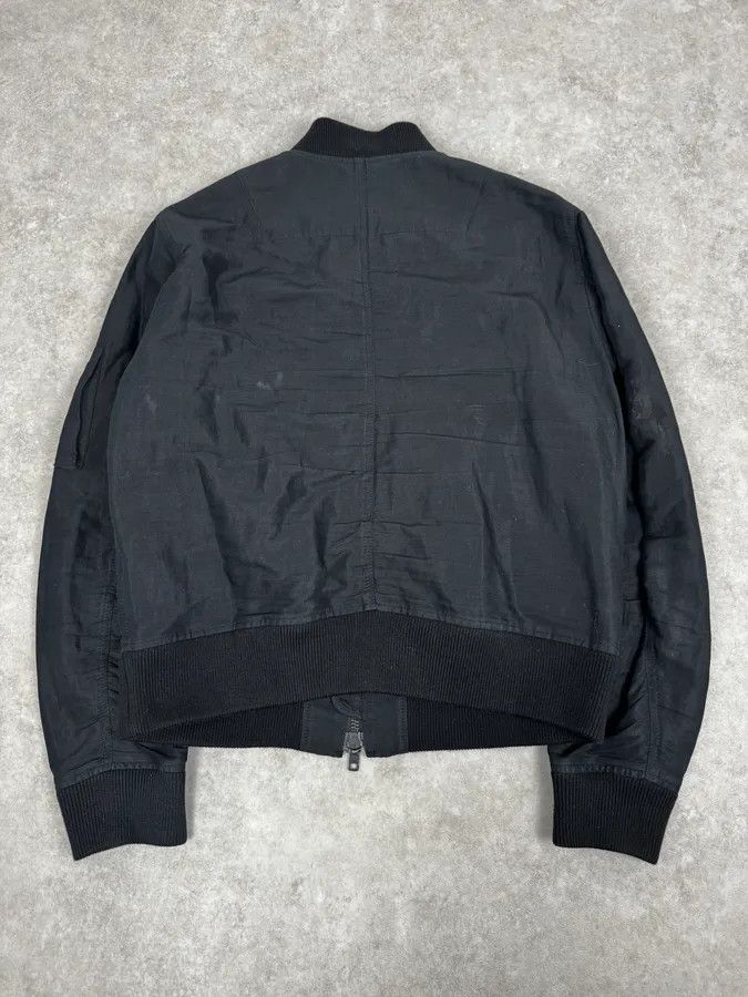 Acne Studios SS2012 Acne Studios Black Constitution Linen Jacket Size US M / EU 48-50 / 2 - 4 Thumbnail