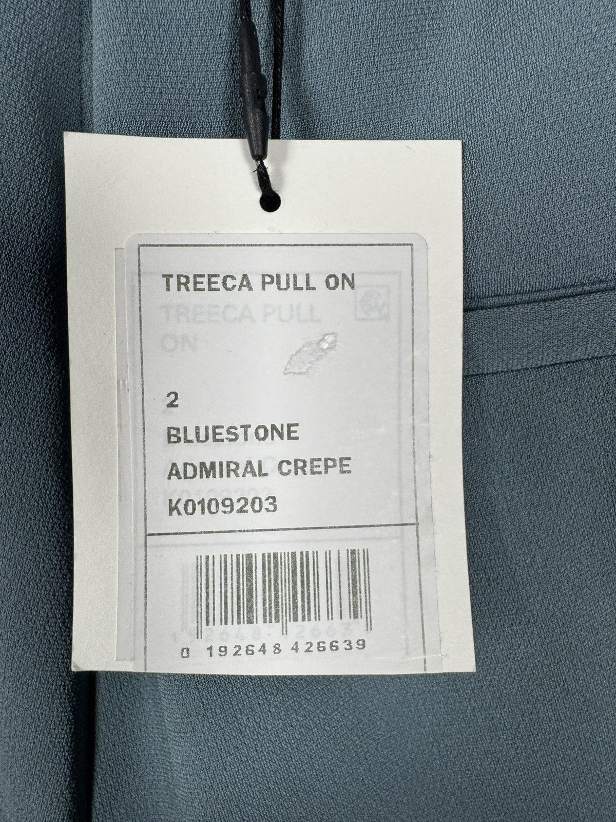 Theory BNWT Theory Treeca Pull-On Pant Admiral Crepe Bluestone Sz 2 Size 26" / US 2 / IT 38 - 13 Thumbnail