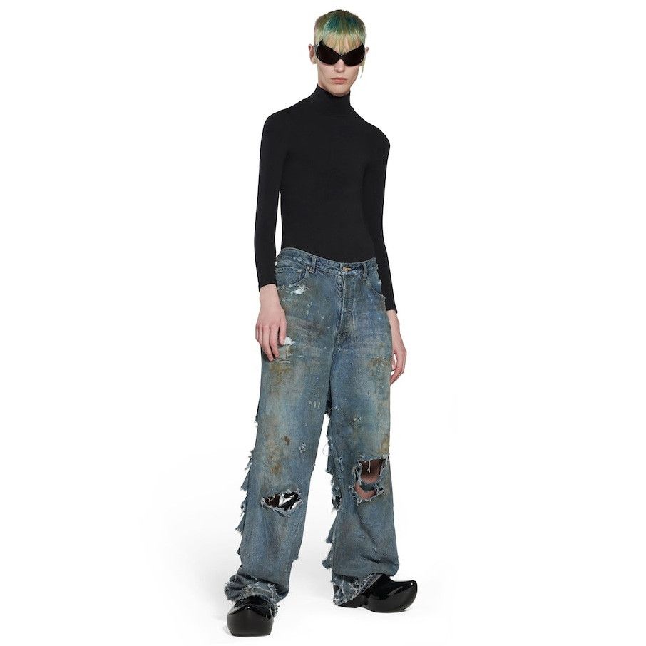 Balenciaga Balenciaga Destroyer Denim Jeans Size US 32 / EU 48 - 9 Thumbnail