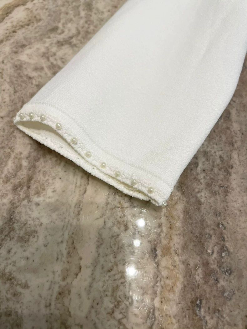 Alexander McQueen Alexander McQUEEN Pearl skirt Nextarrow-2505 Size M / US 6-8 / IT 42-44 - 4 Thumbnail