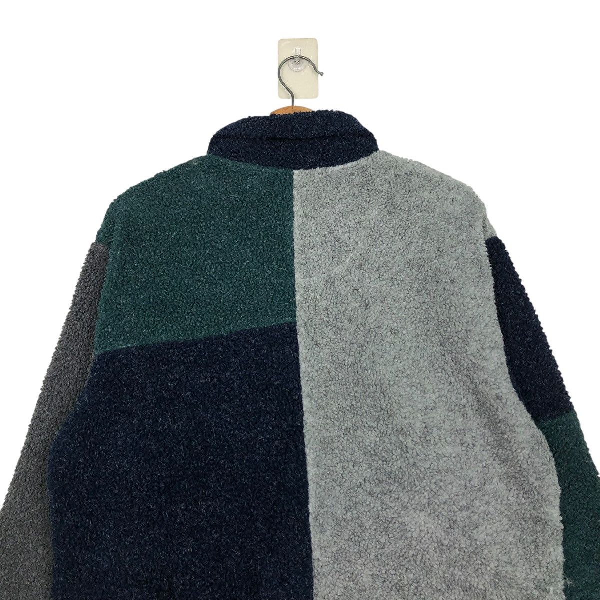 Japanese Brand 🔥VINTAGE BUTTON CHORE FLEECE JACKET BAXTER WELLS KAPITAL Size US M / EU 48-50 / 2 - 11 Thumbnail