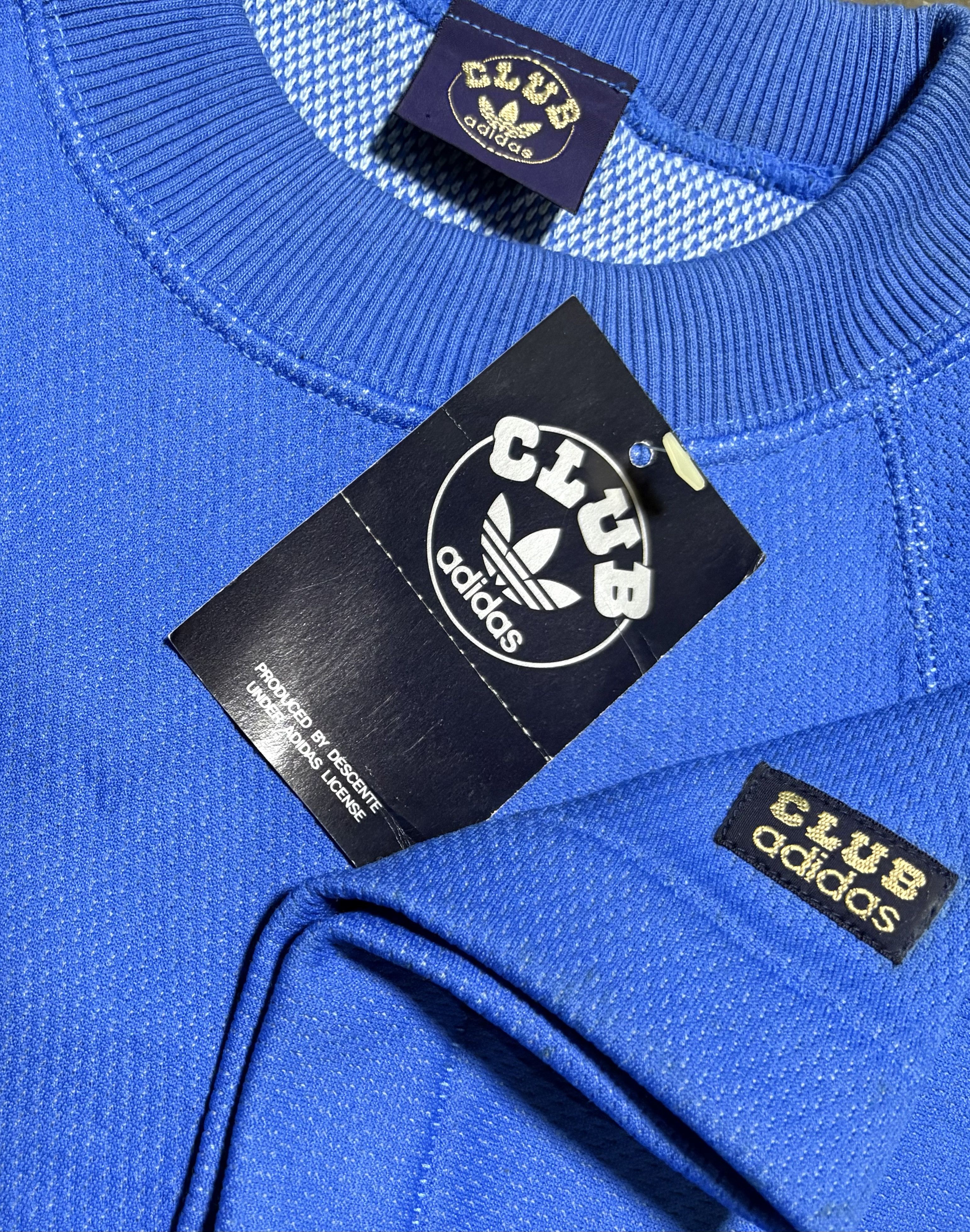 Adidas Vintage 80's Adidas Club Deadstock jersey Size US M / EU 48-50 / 2 - 3 Thumbnail