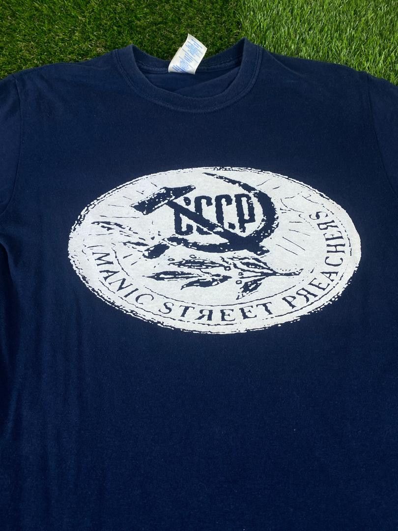 Band Tees Manic Street Preachers CCCP Tshirt (T095) Size US S / EU 44-46 / 1 - 2 Thumbnail