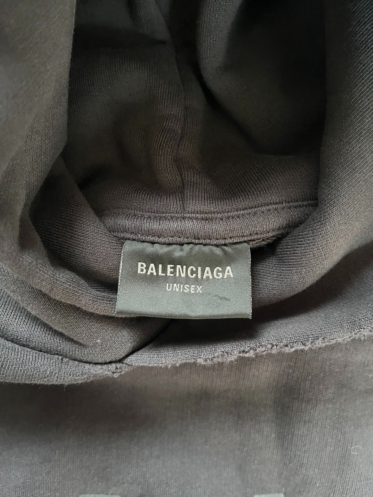 Balenciaga Balenciaga Print Hoodie Size S Size US S / EU 44-46 / 1 - 3 Thumbnail