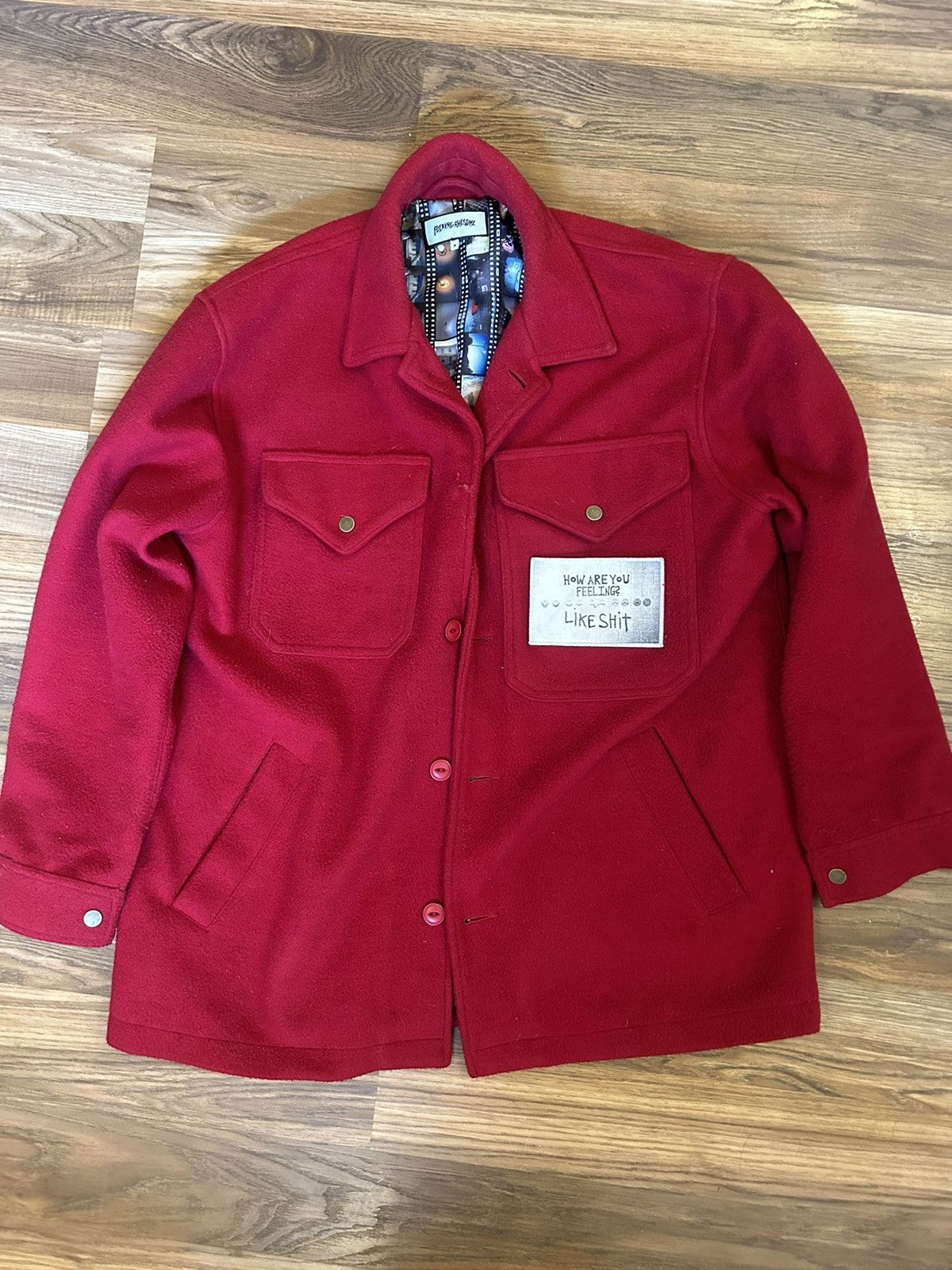 Fucking Awesome Fucking awesome wool jacket Size US M / EU 48-50 / 2 - 1 Thumbnail