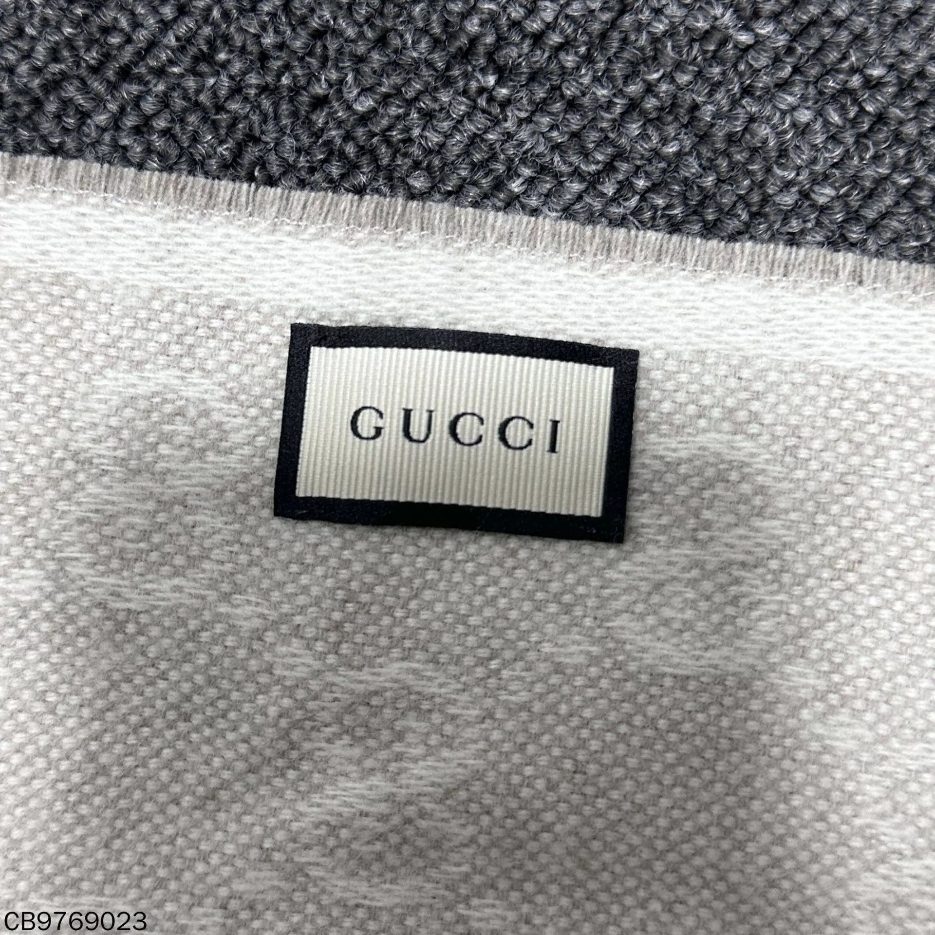 Gucci Gucci GG all over print beige wool scarf Size ONE SIZE - 7 Thumbnail