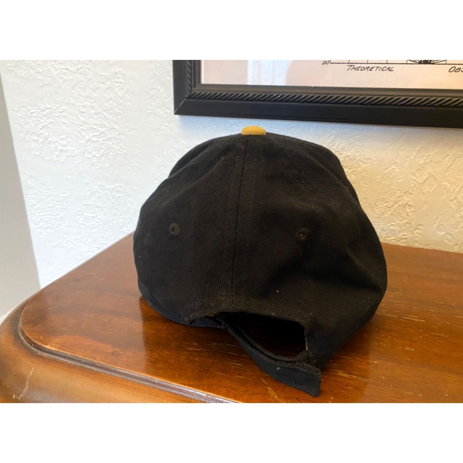NCAA Purdue Boilermakers Hat Adjustable Black NCAA Mens One Size Black Sports Baseball Cap Polo? Size ONE SIZE - 3 Thumbnail