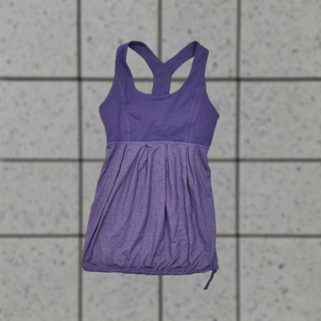 Lululemon Lululemon No Limits Tank Top Purple Racerback Size 4 Women's Athletic Yoga Tank Top Vest Shirt Sleeveless Size S / US 4 / IT 40 - 1 Thumbnail